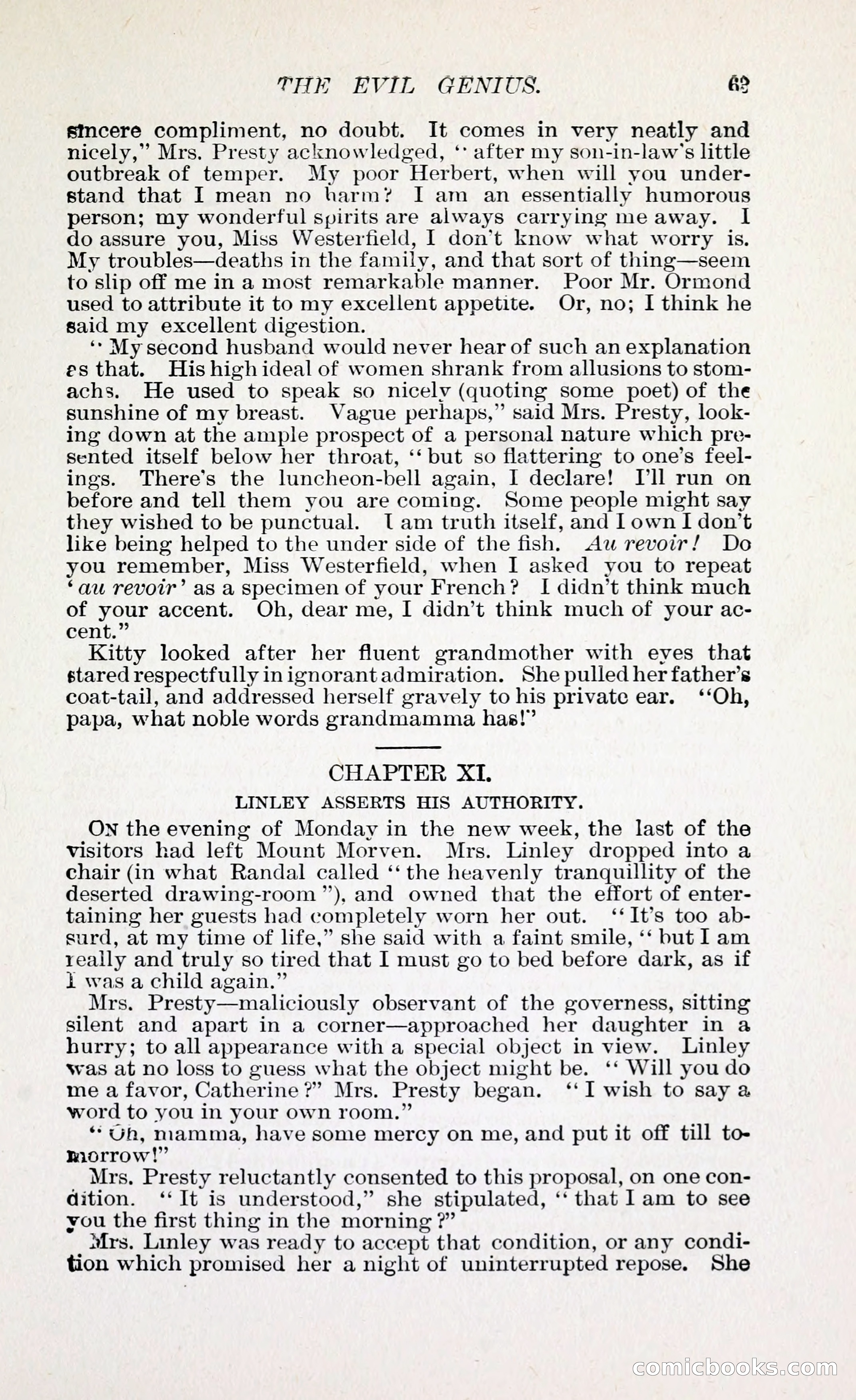 The Evil Genius: A Domestic Story — page 74 of 254