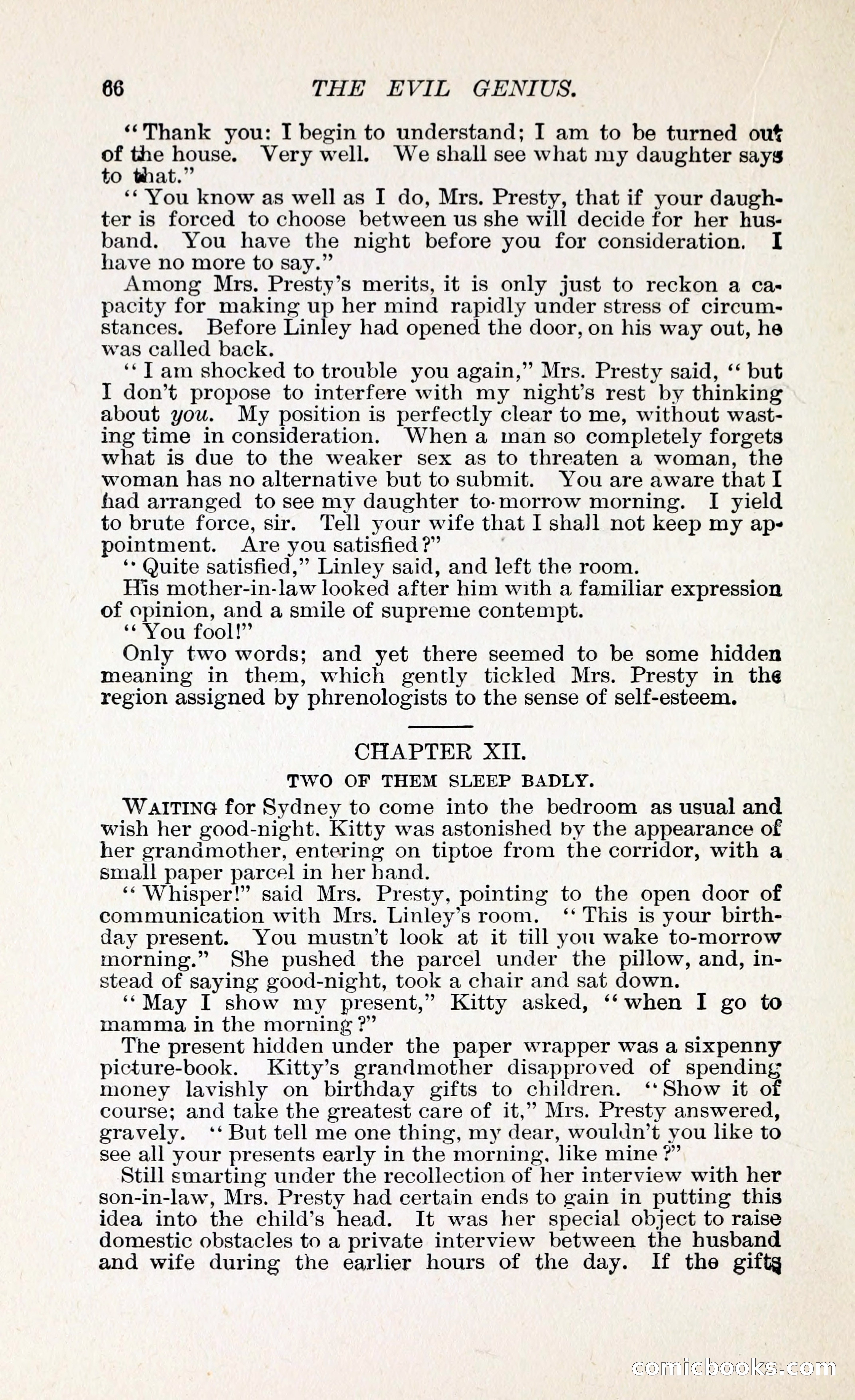 The Evil Genius: A Domestic Story — page 77 of 254