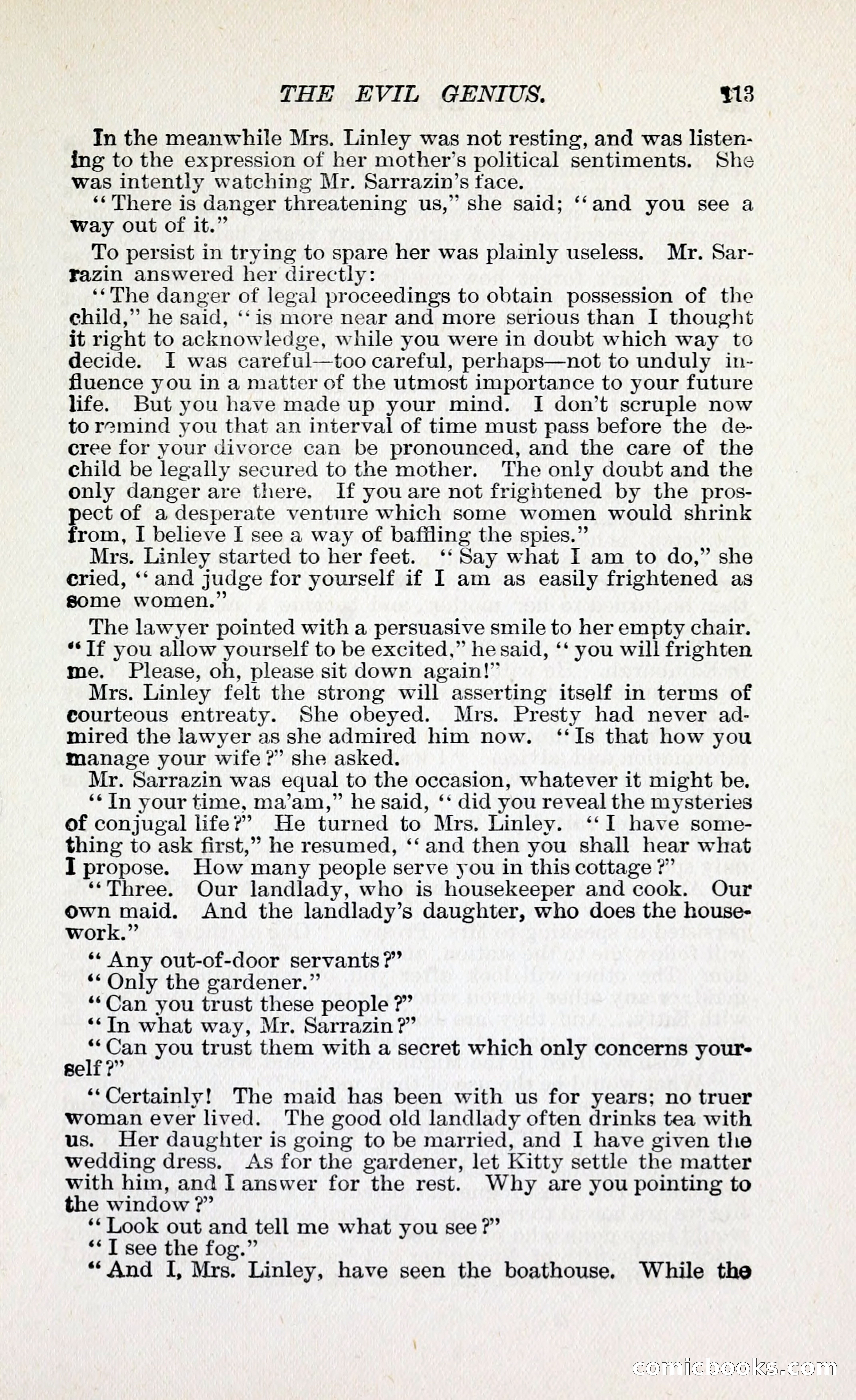 The Evil Genius: A Domestic Story — page 124 of 254