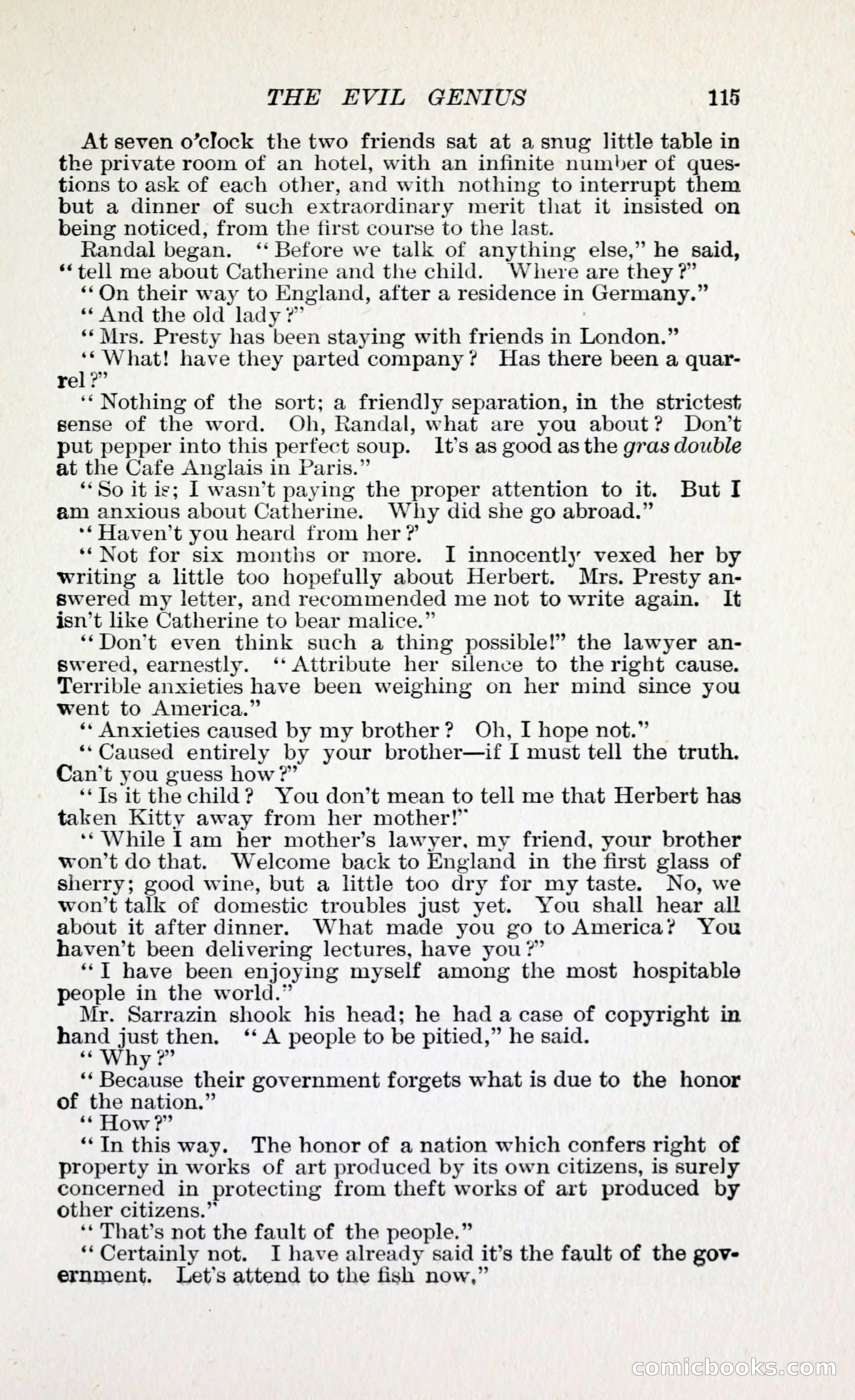 The Evil Genius: A Domestic Story — page 126 of 254