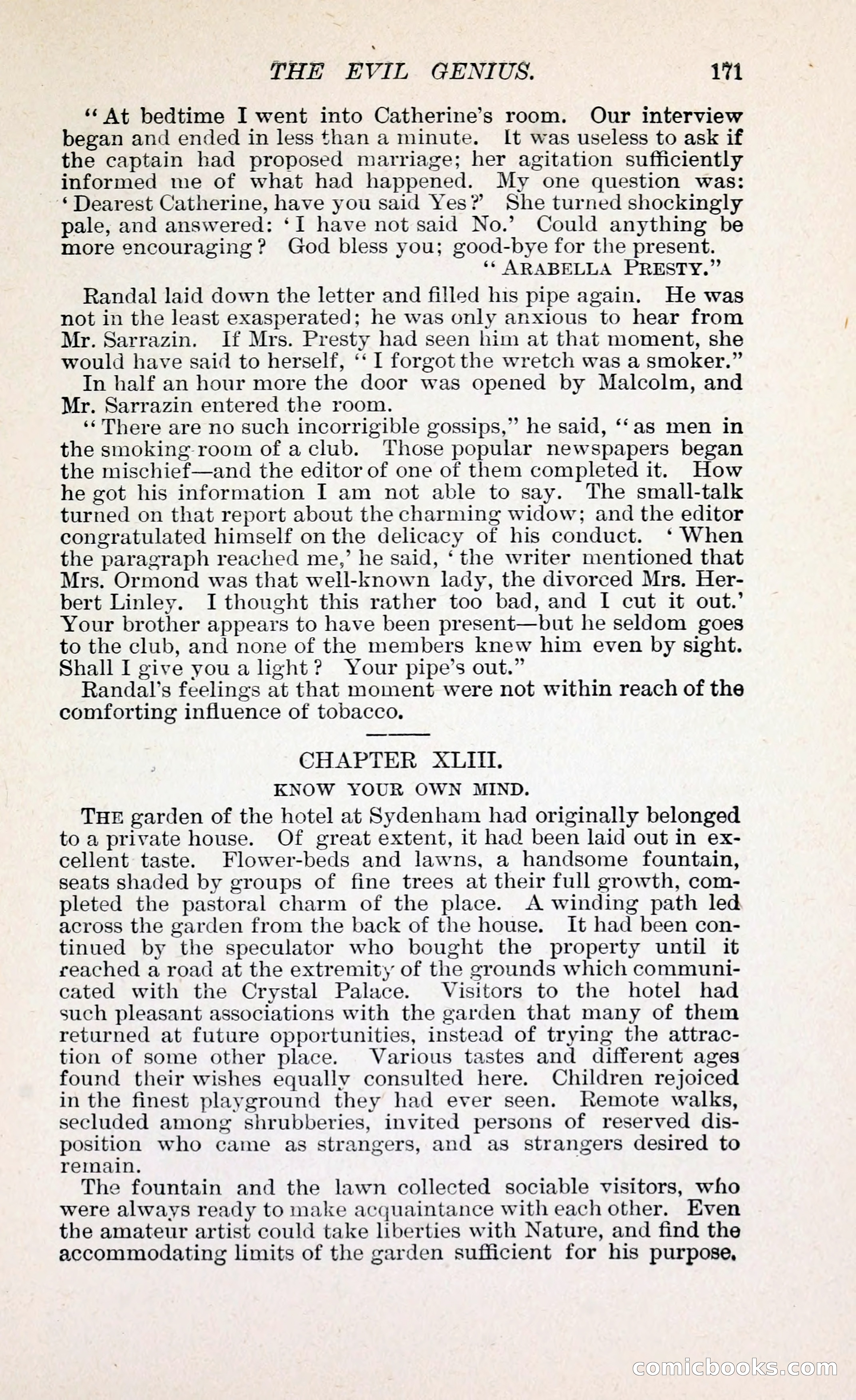 The Evil Genius: A Domestic Story — page 182 of 254
