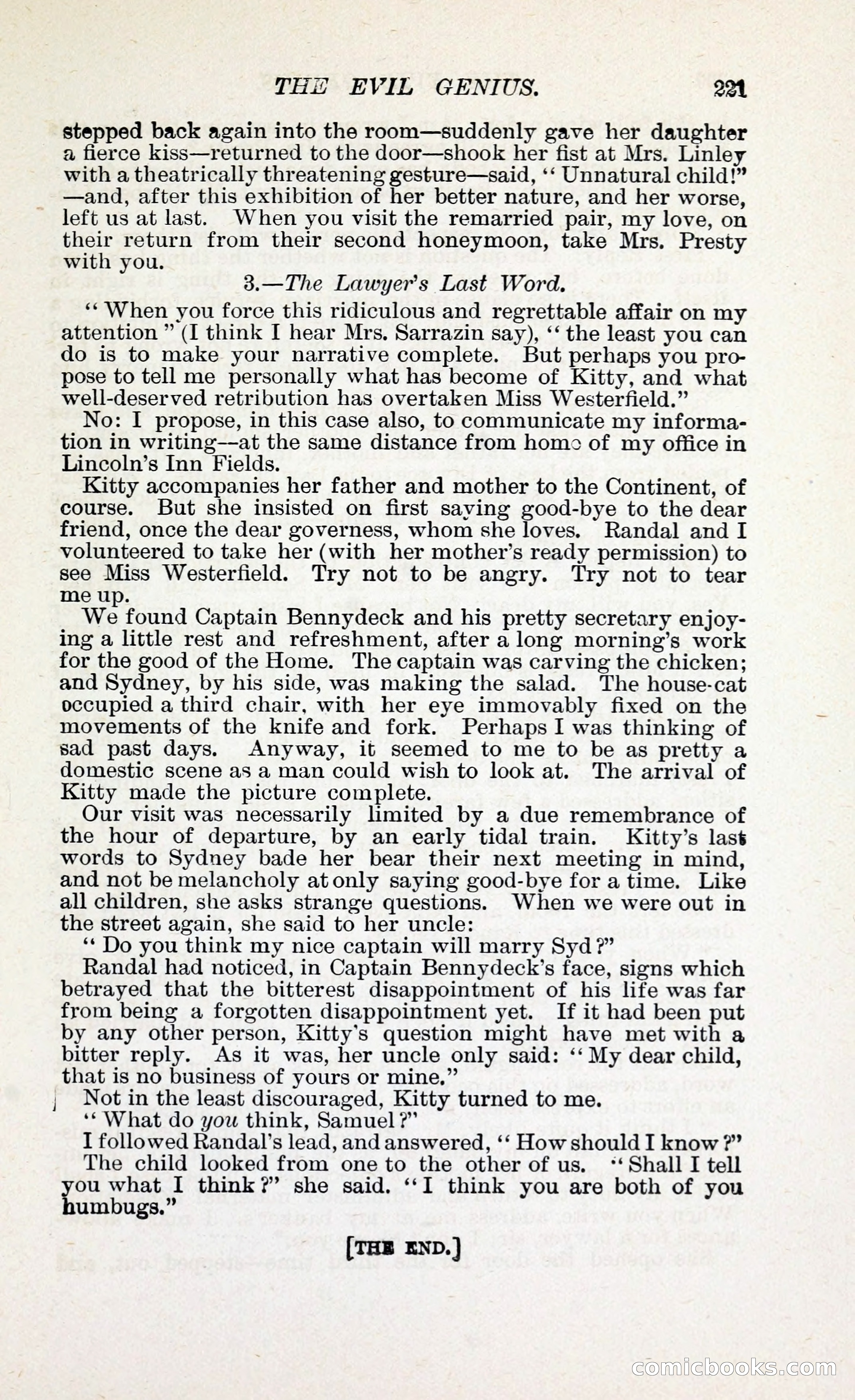 The Evil Genius: A Domestic Story — page 232 of 254