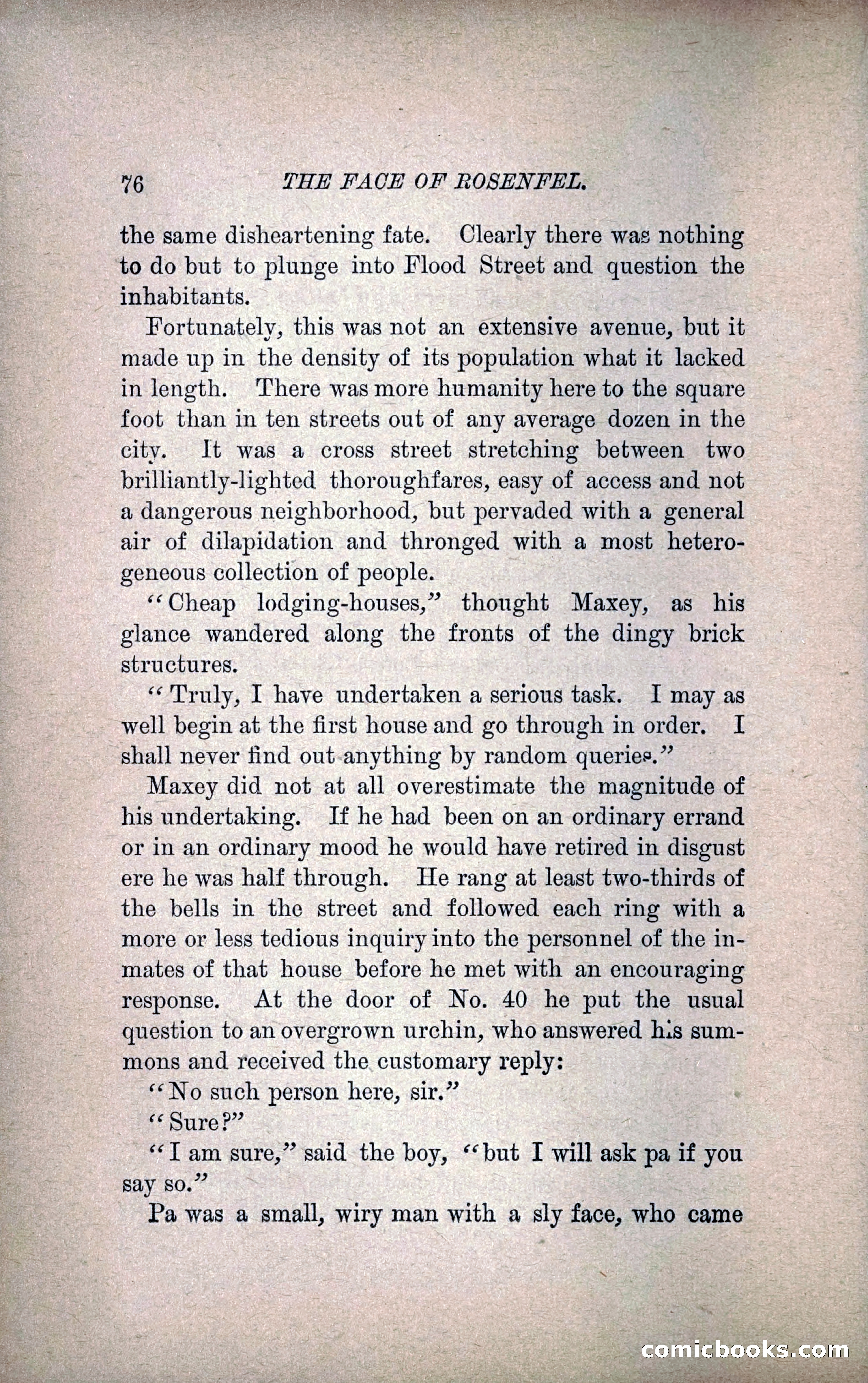 The Face of Rosenfeld — page 83 of 272