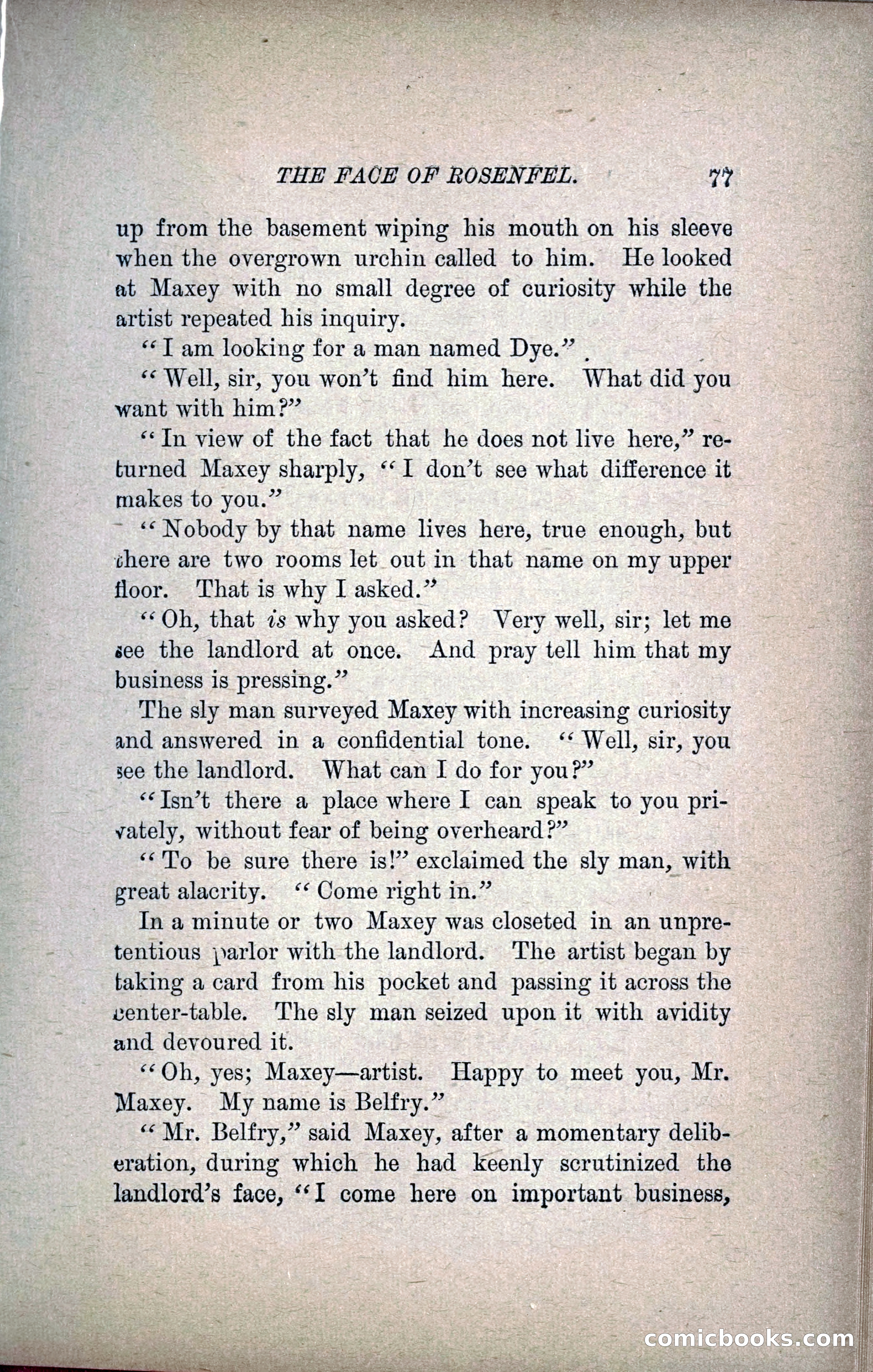 The Face of Rosenfeld — page 84 of 272