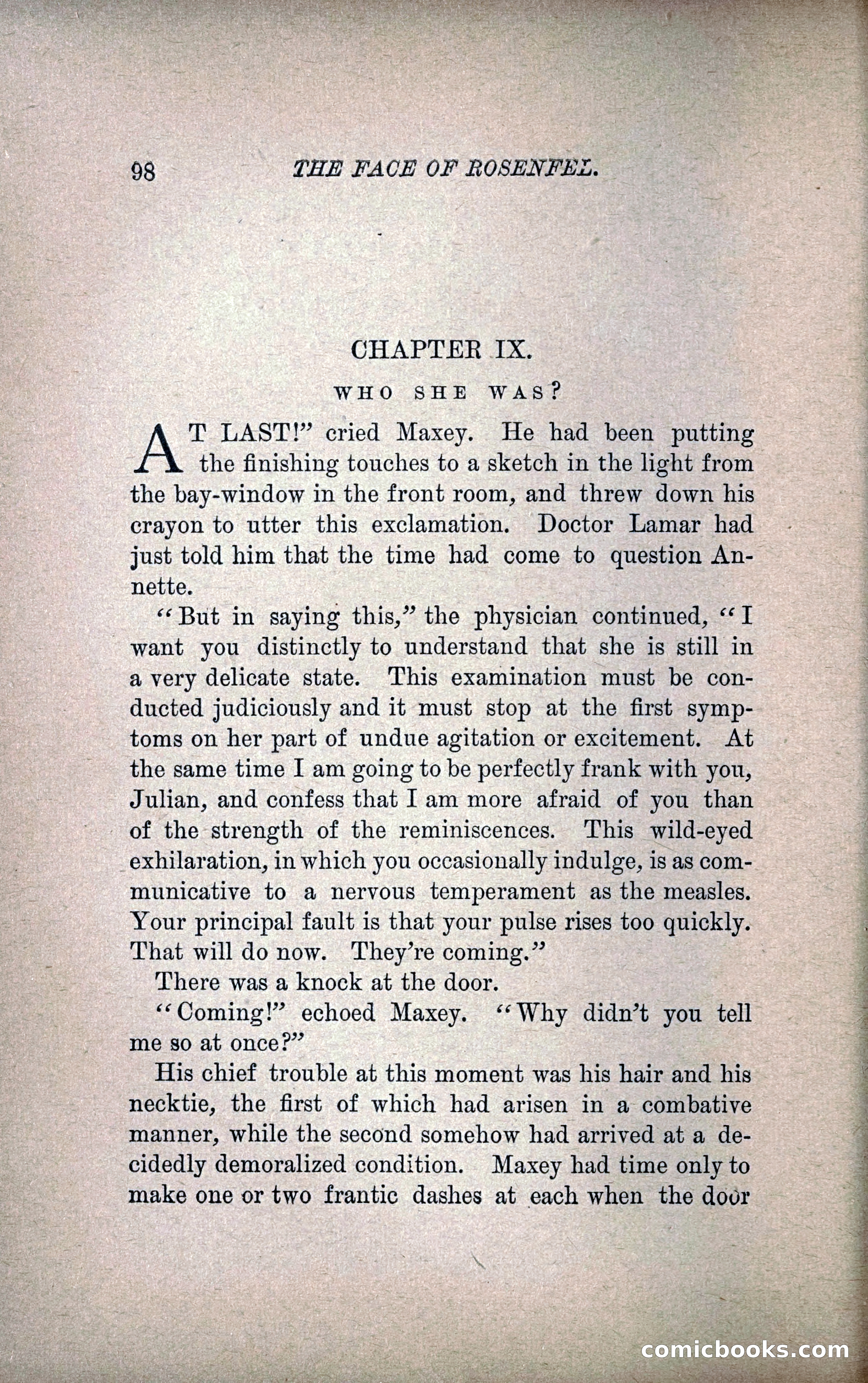 The Face of Rosenfeld — page 105 of 272