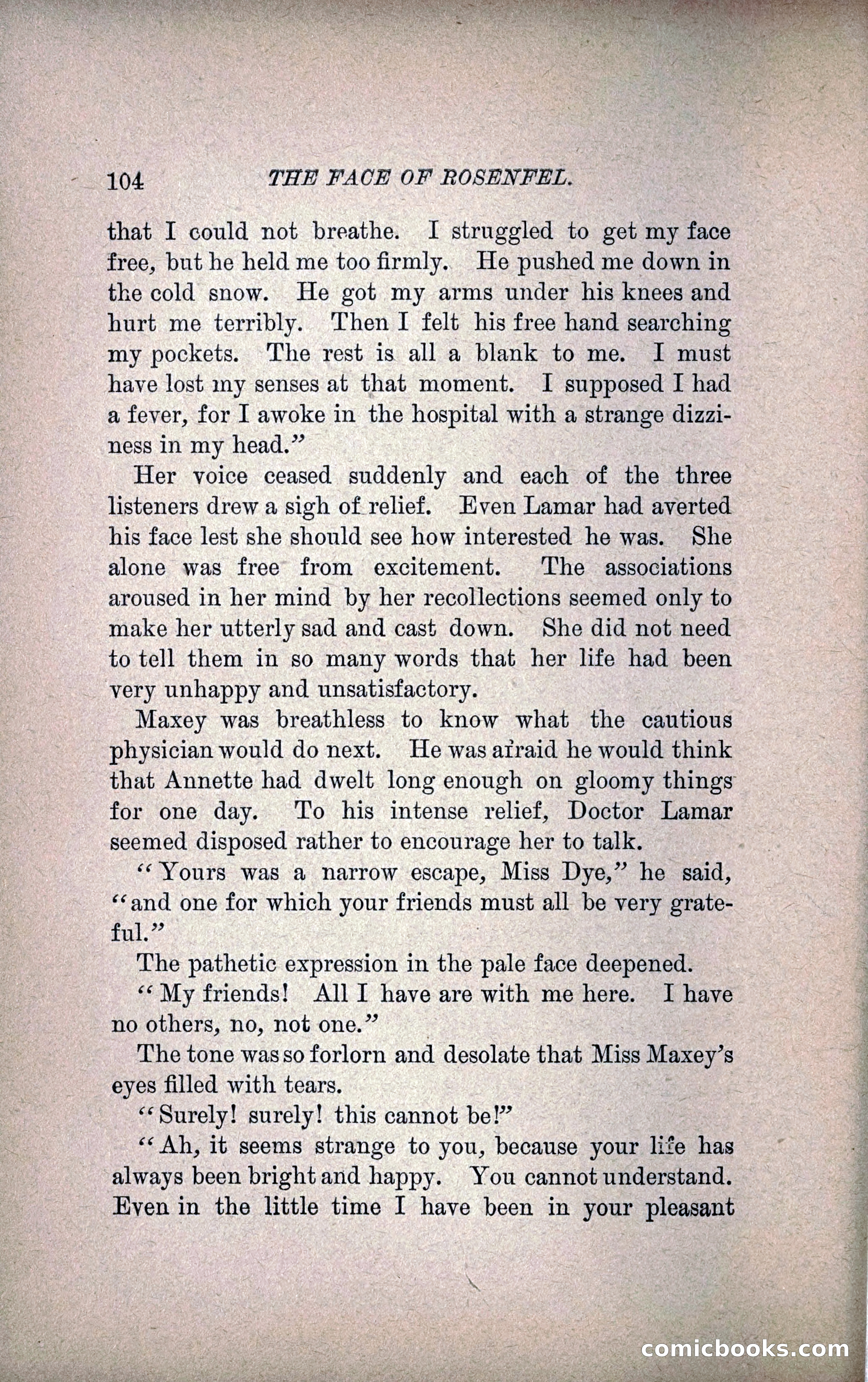 The Face of Rosenfeld — page 111 of 272