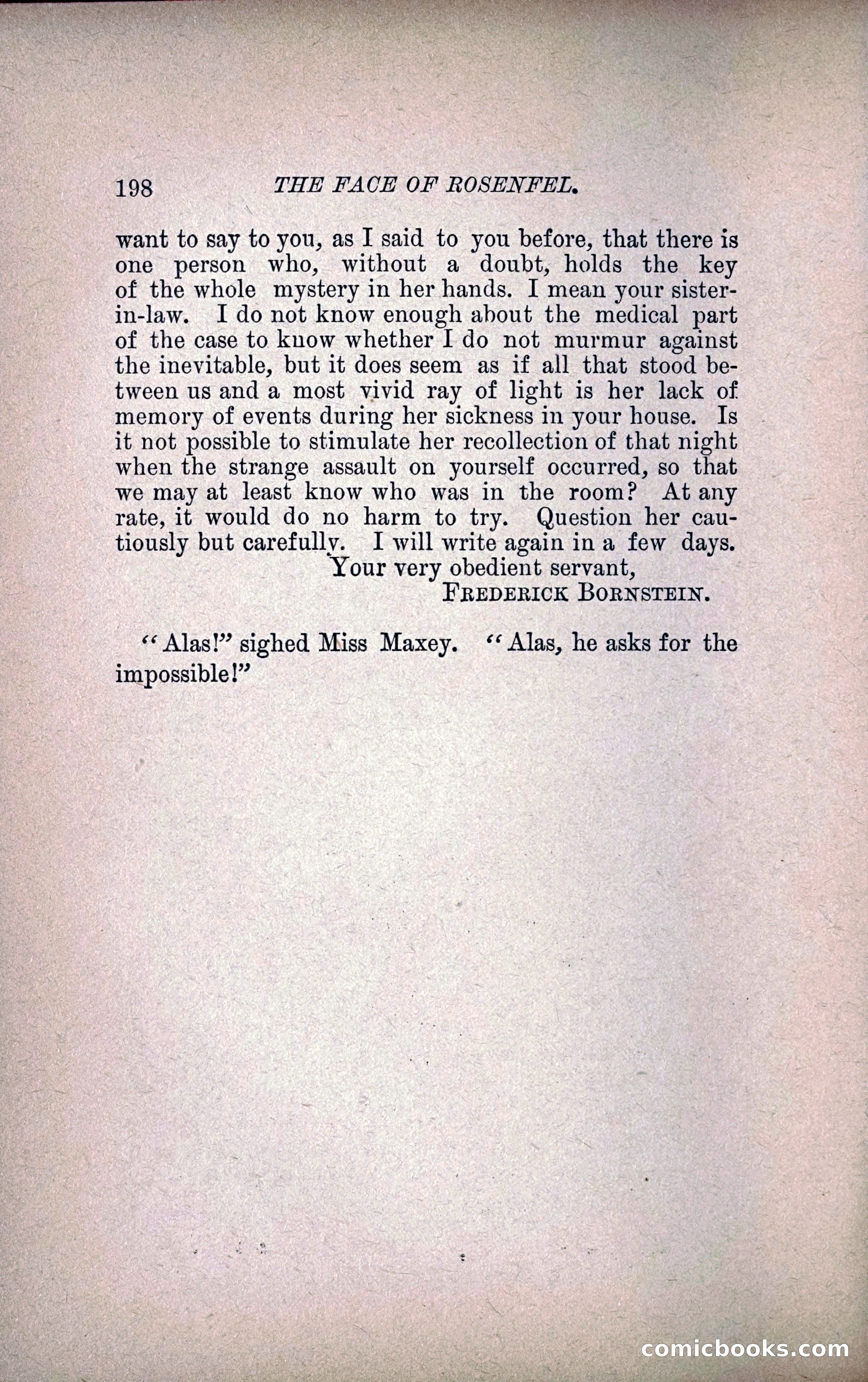 The Face of Rosenfeld — page 205 of 272