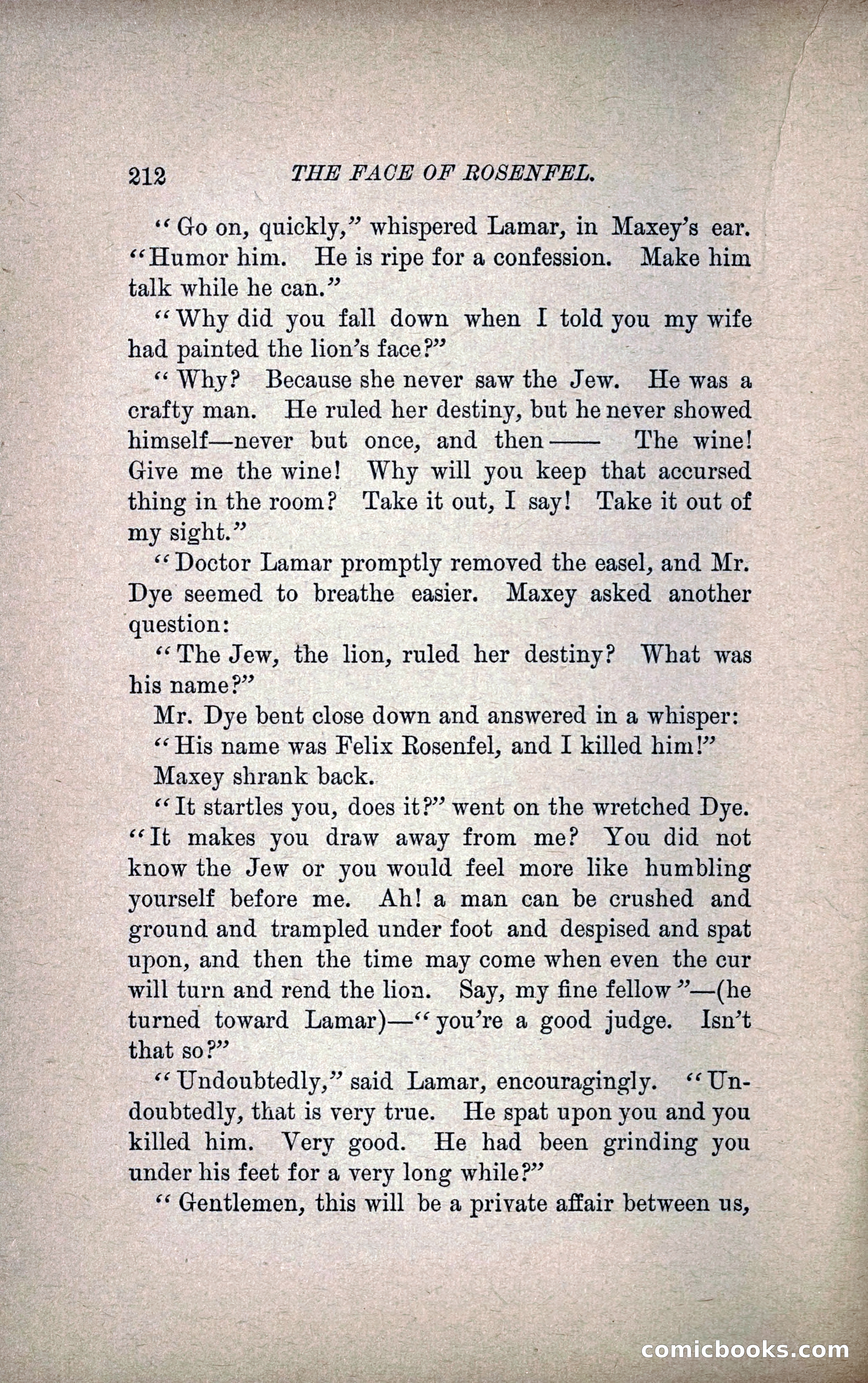 The Face of Rosenfeld — page 219 of 272