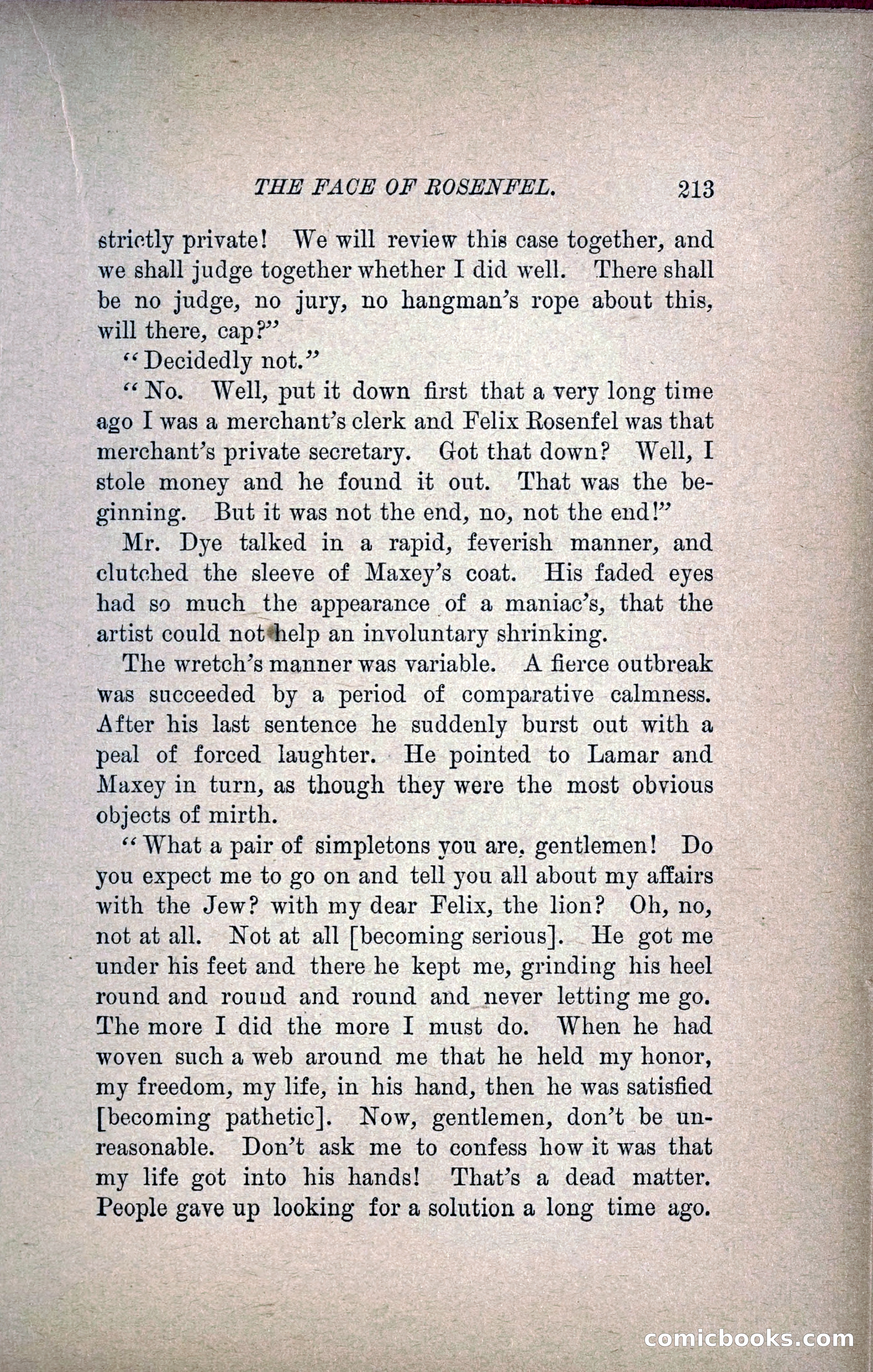 The Face of Rosenfeld — page 220 of 272
