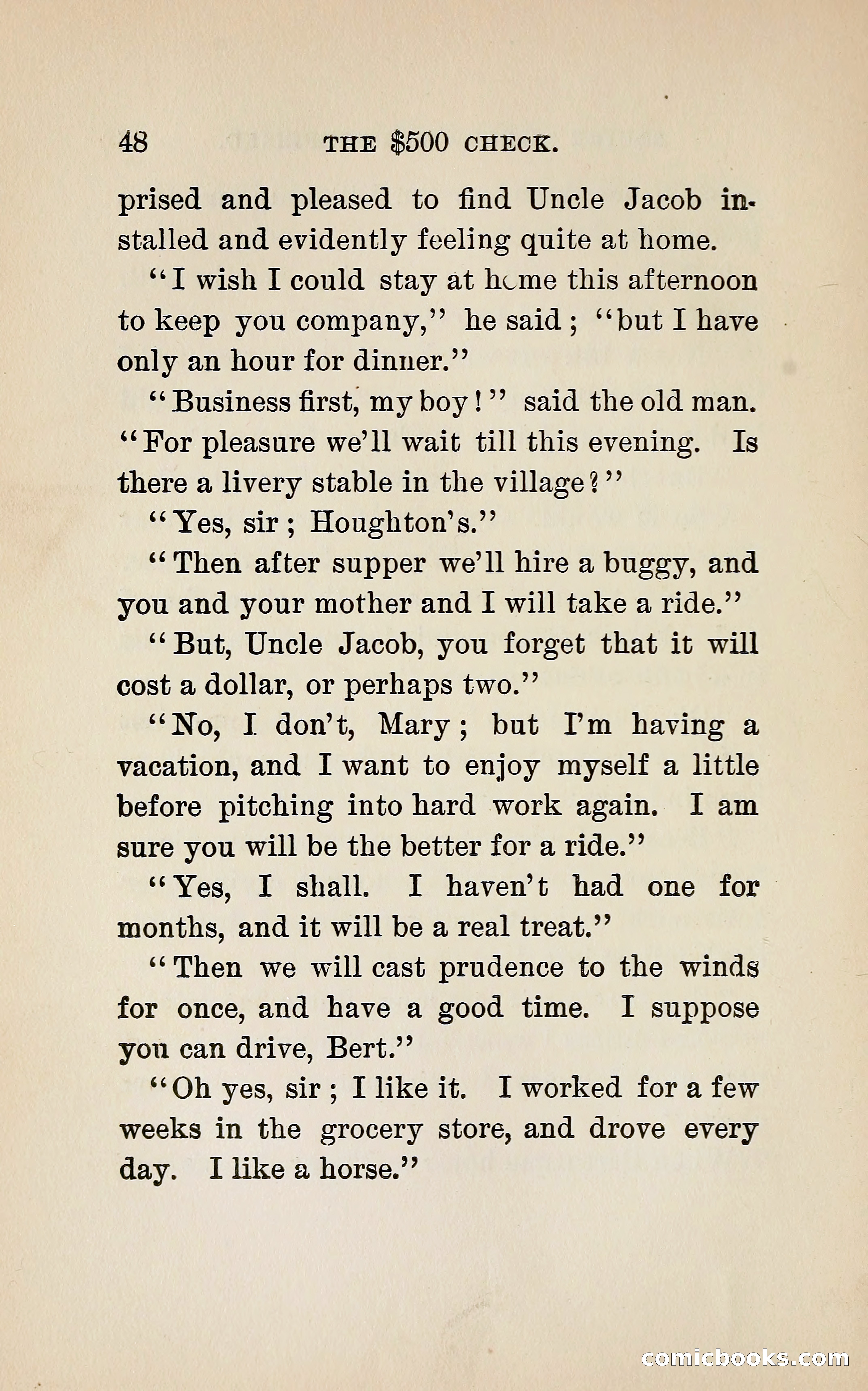 The $500 Check — page 63 of 373