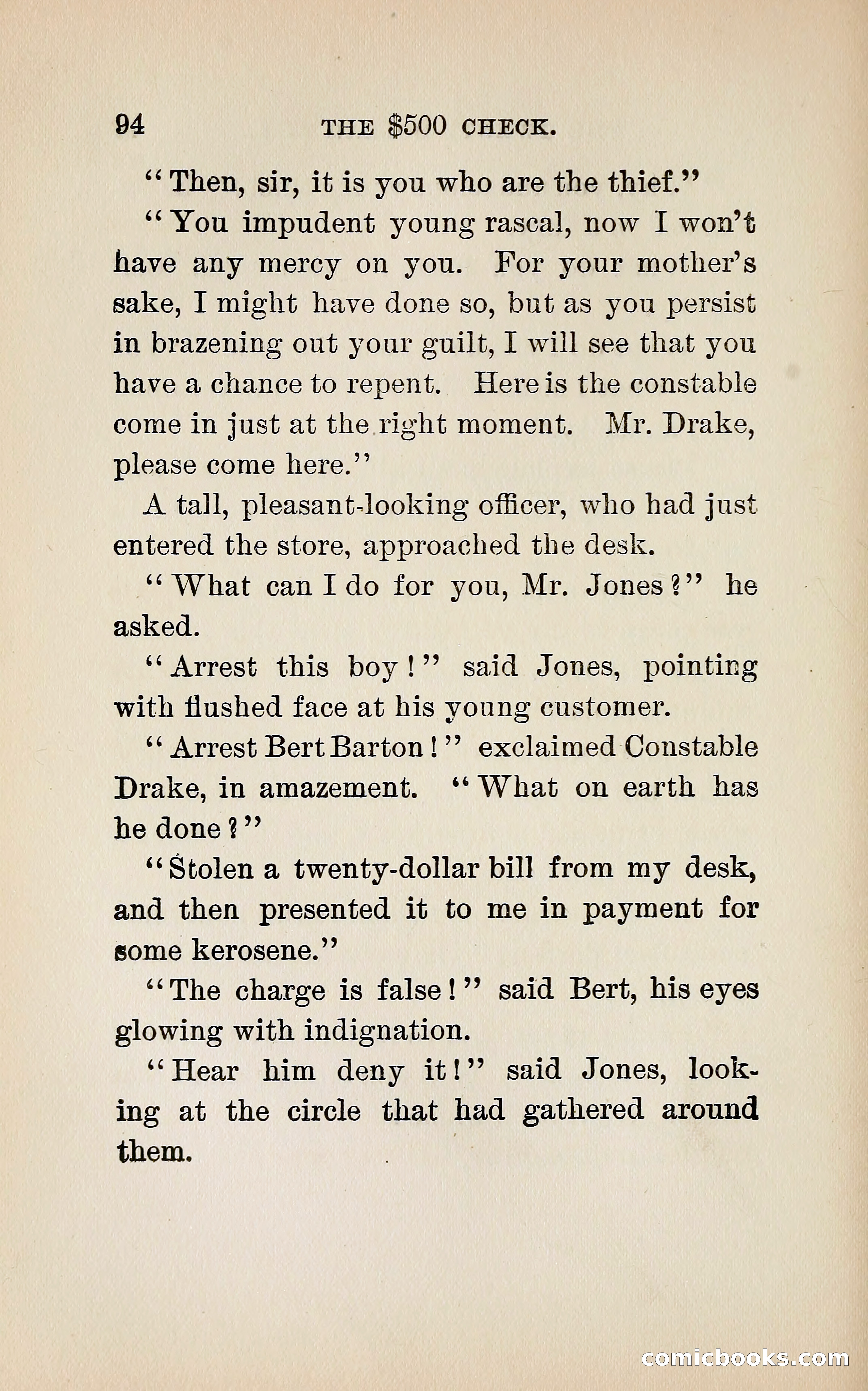 The $500 Check — page 111 of 373