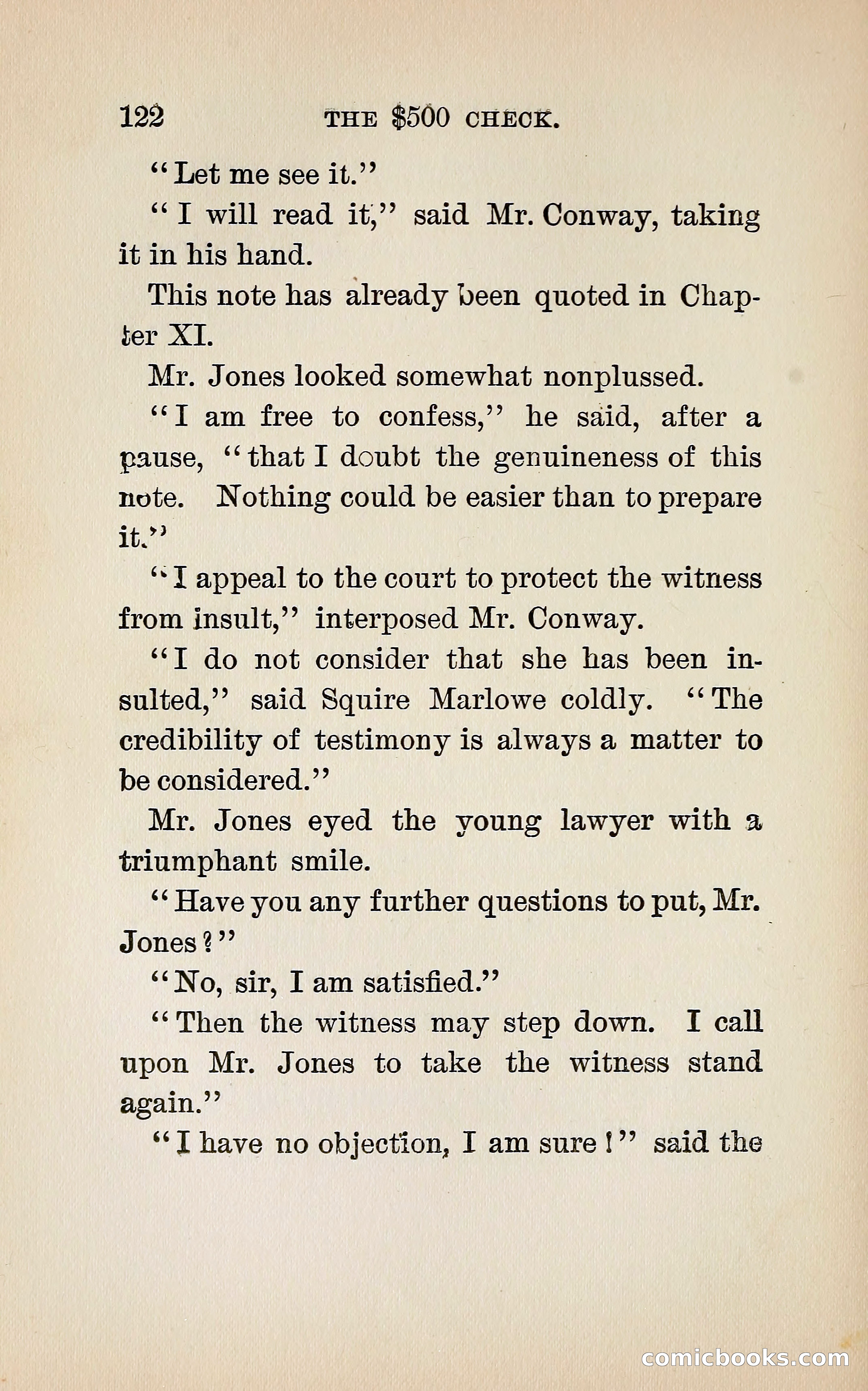 The $500 Check — page 139 of 373