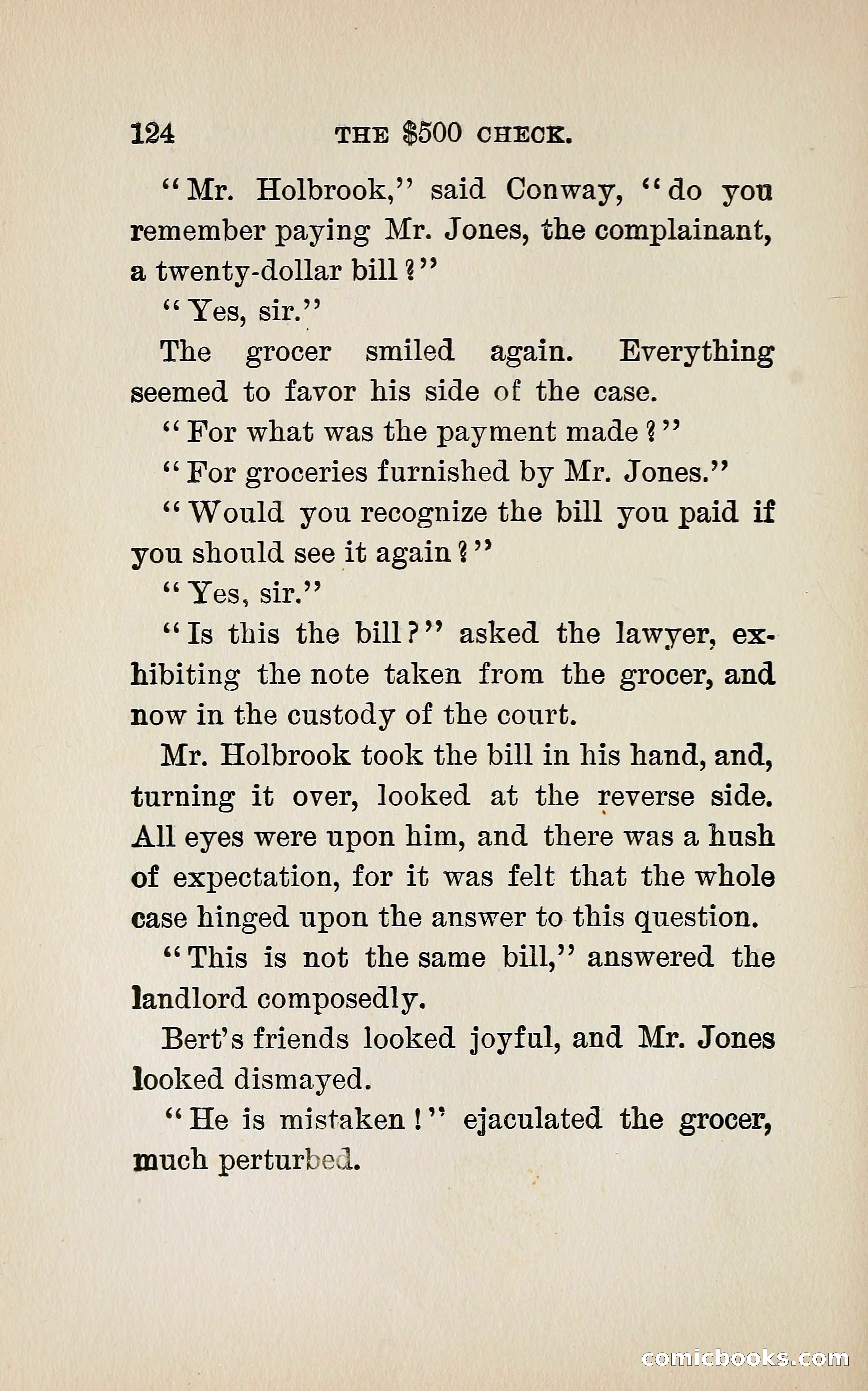 The $500 Check — page 141 of 373