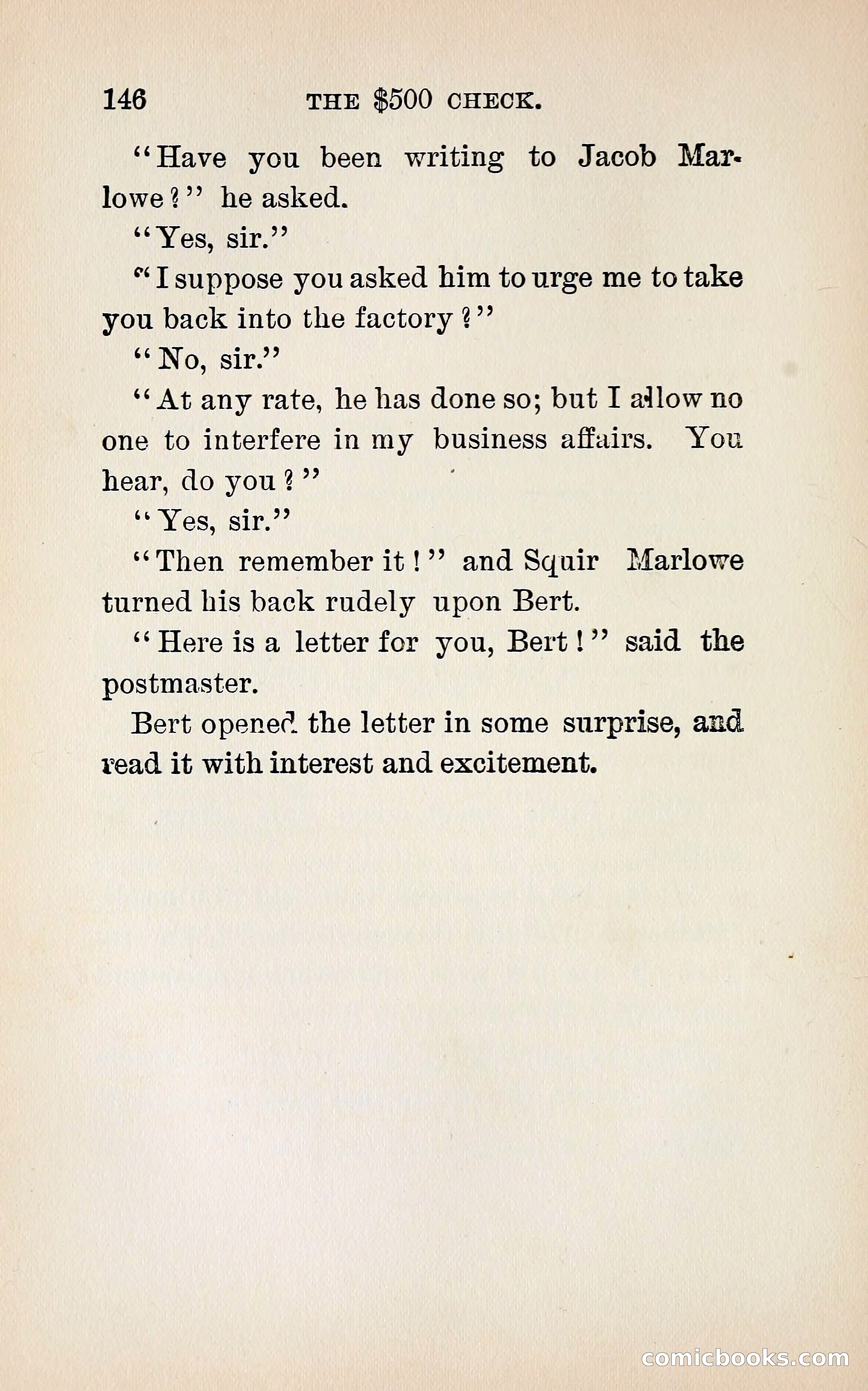 The $500 Check — page 163 of 373