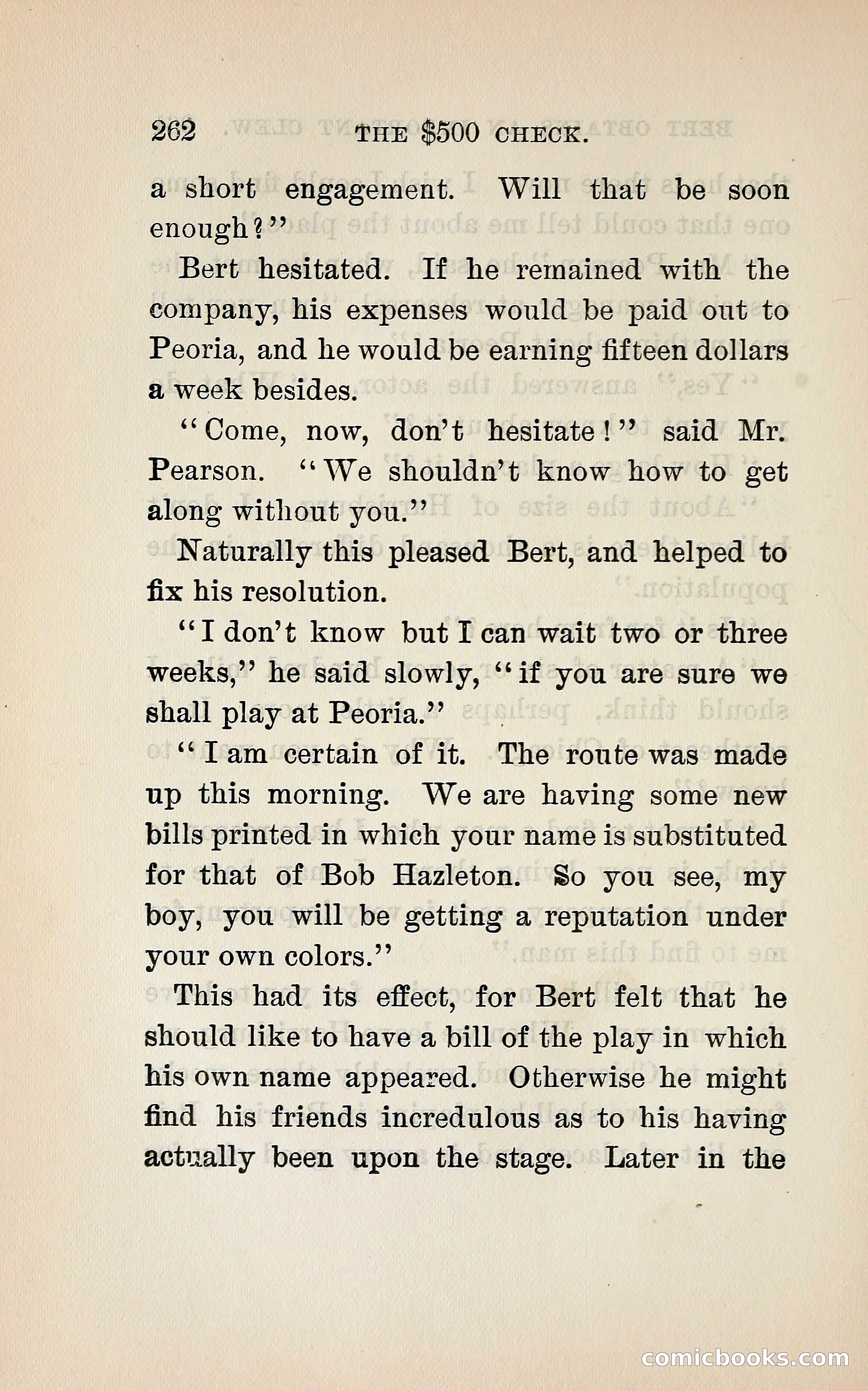 The $500 Check — page 281 of 373