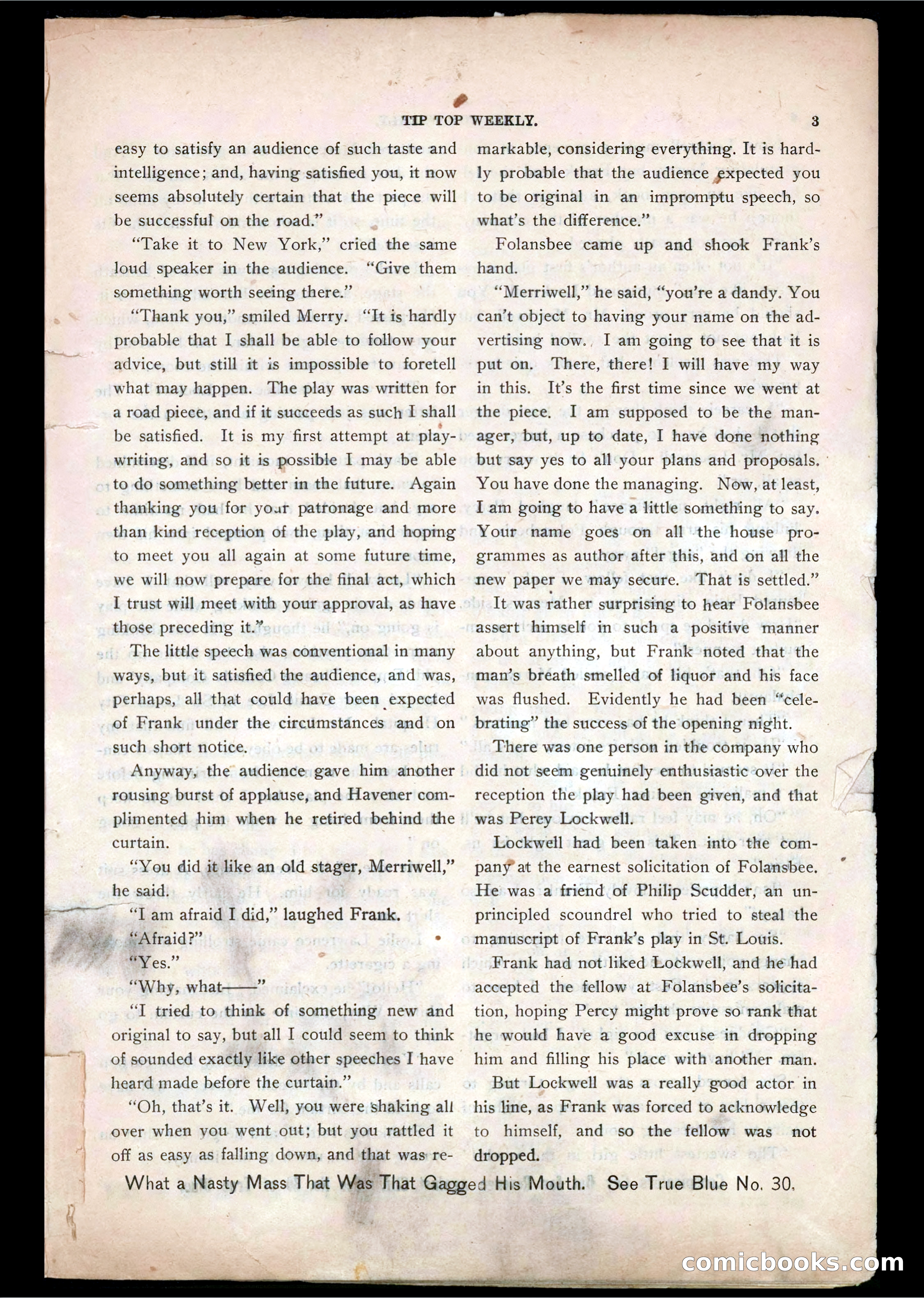 Frank Merriwell's Fame — page 5 of 39