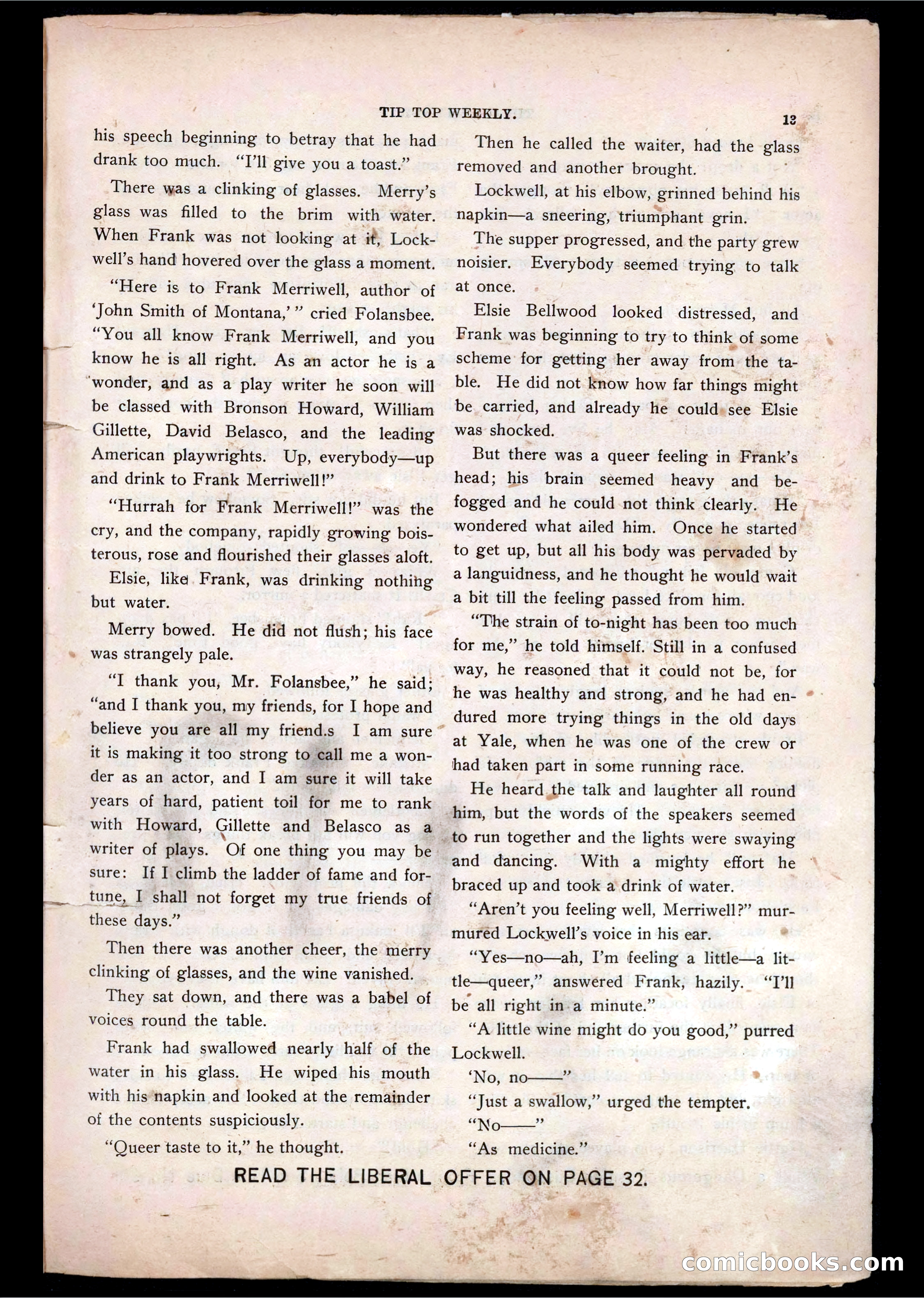 Frank Merriwell's Fame — page 15 of 39