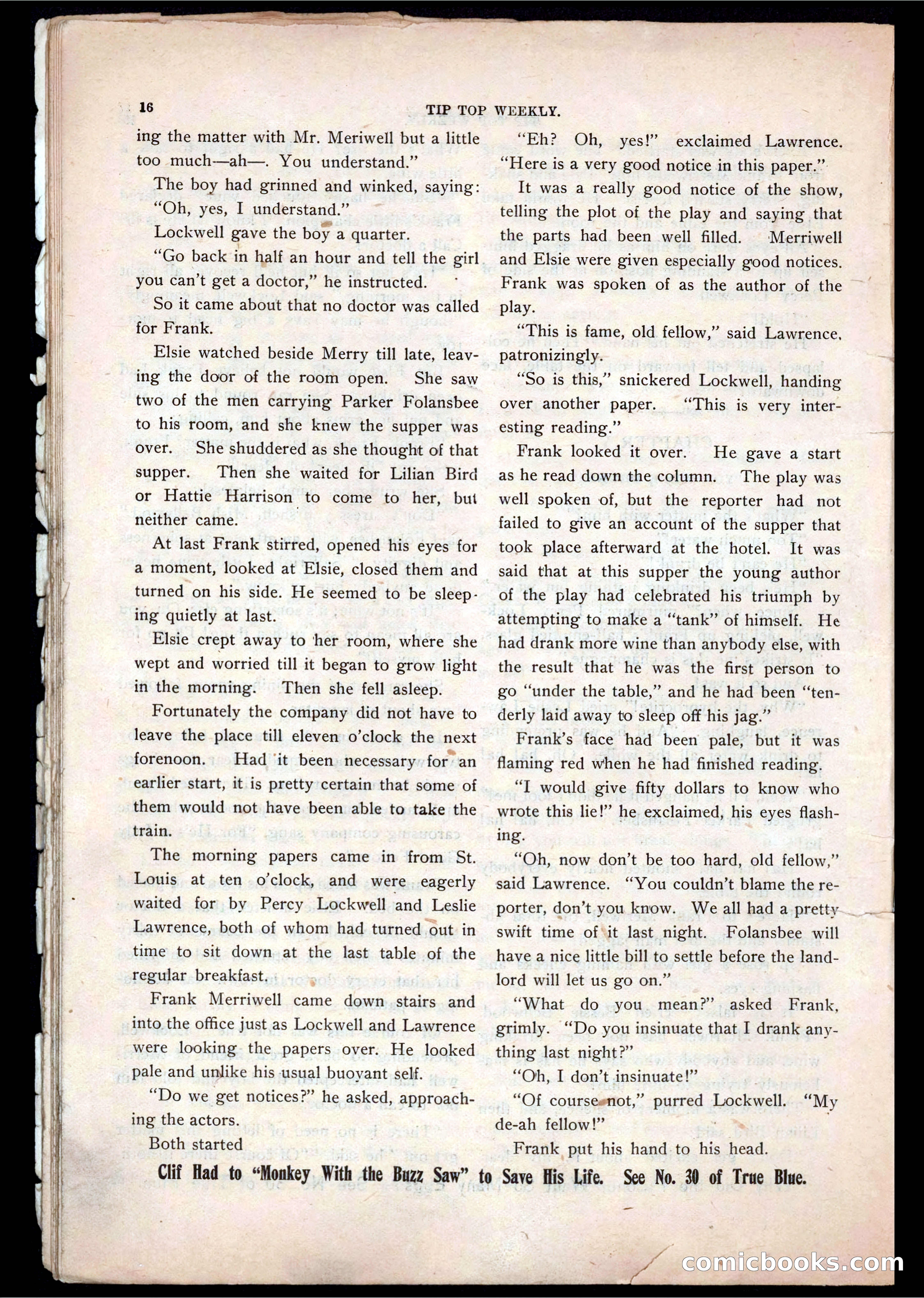 Frank Merriwell's Fame — page 18 of 39