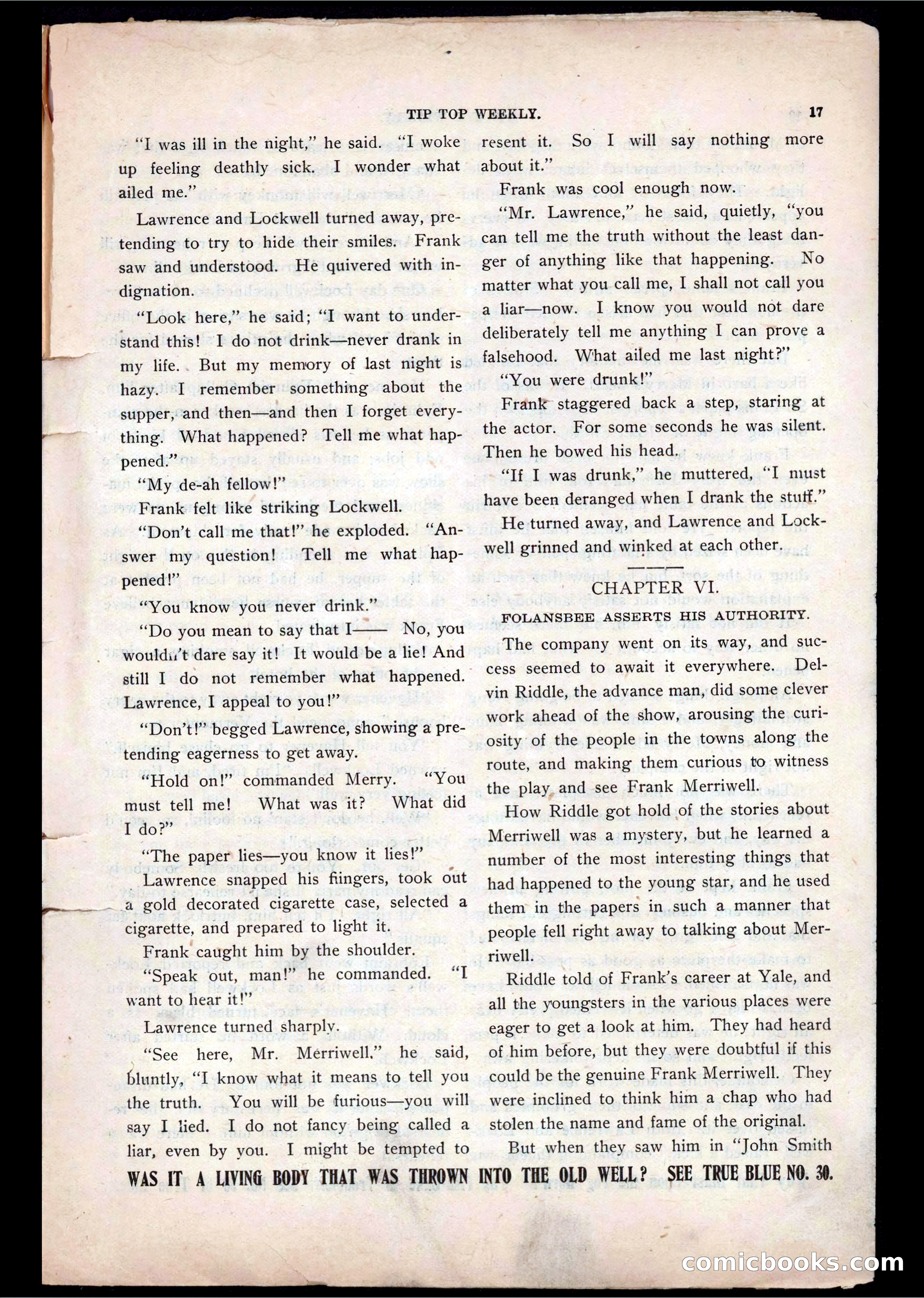 Frank Merriwell's Fame — page 19 of 39