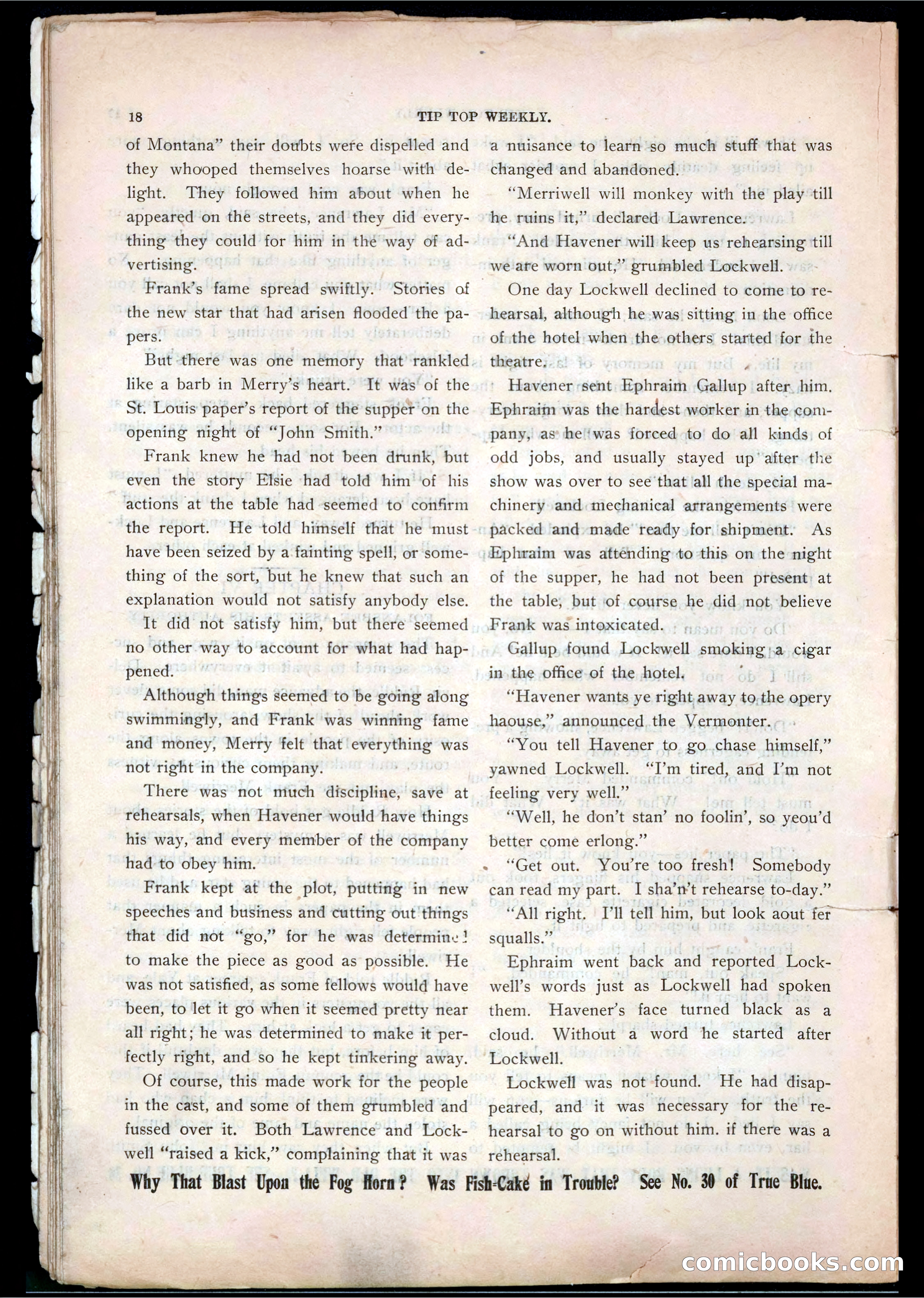Frank Merriwell's Fame — page 20 of 39