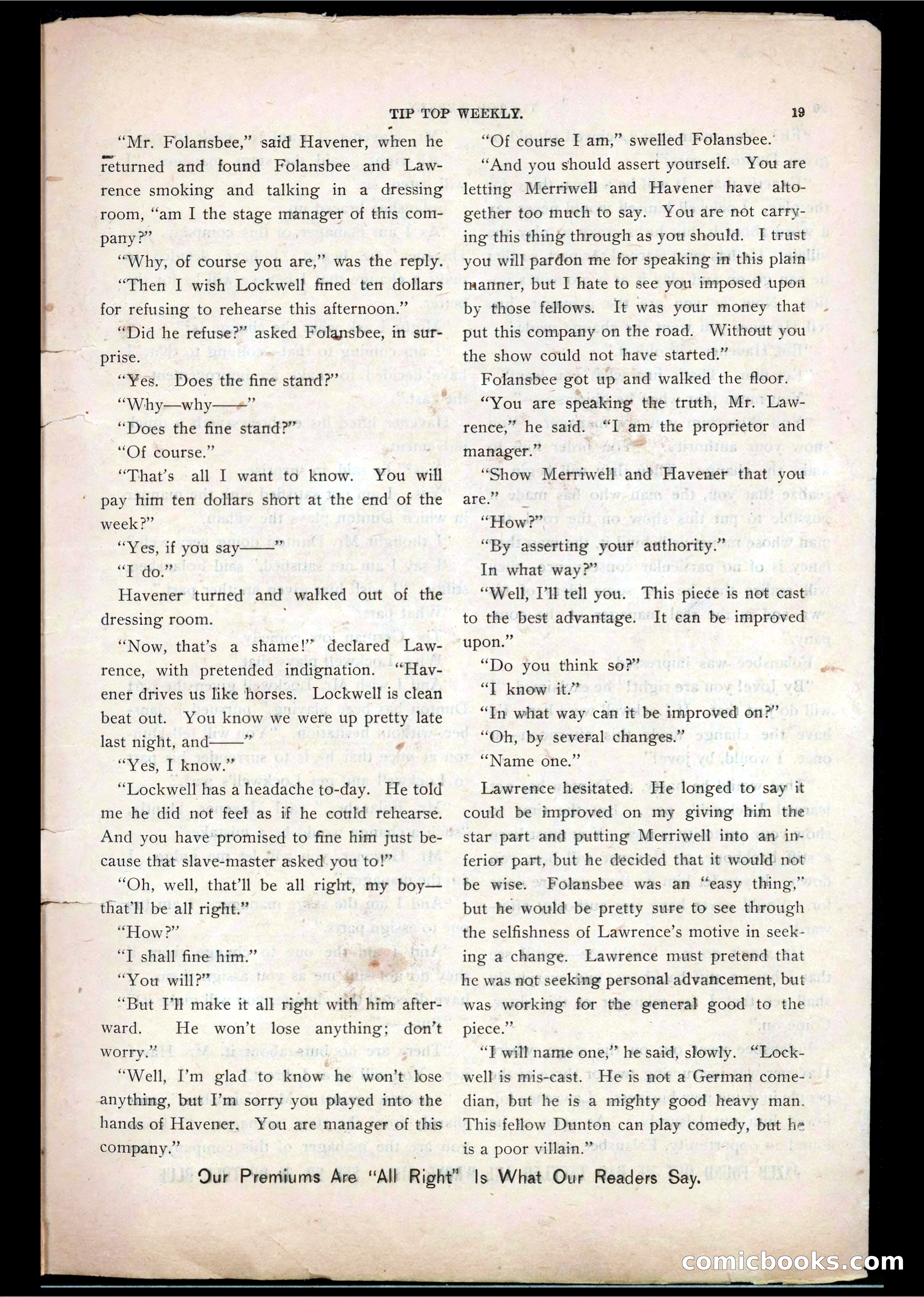 Frank Merriwell's Fame — page 21 of 39