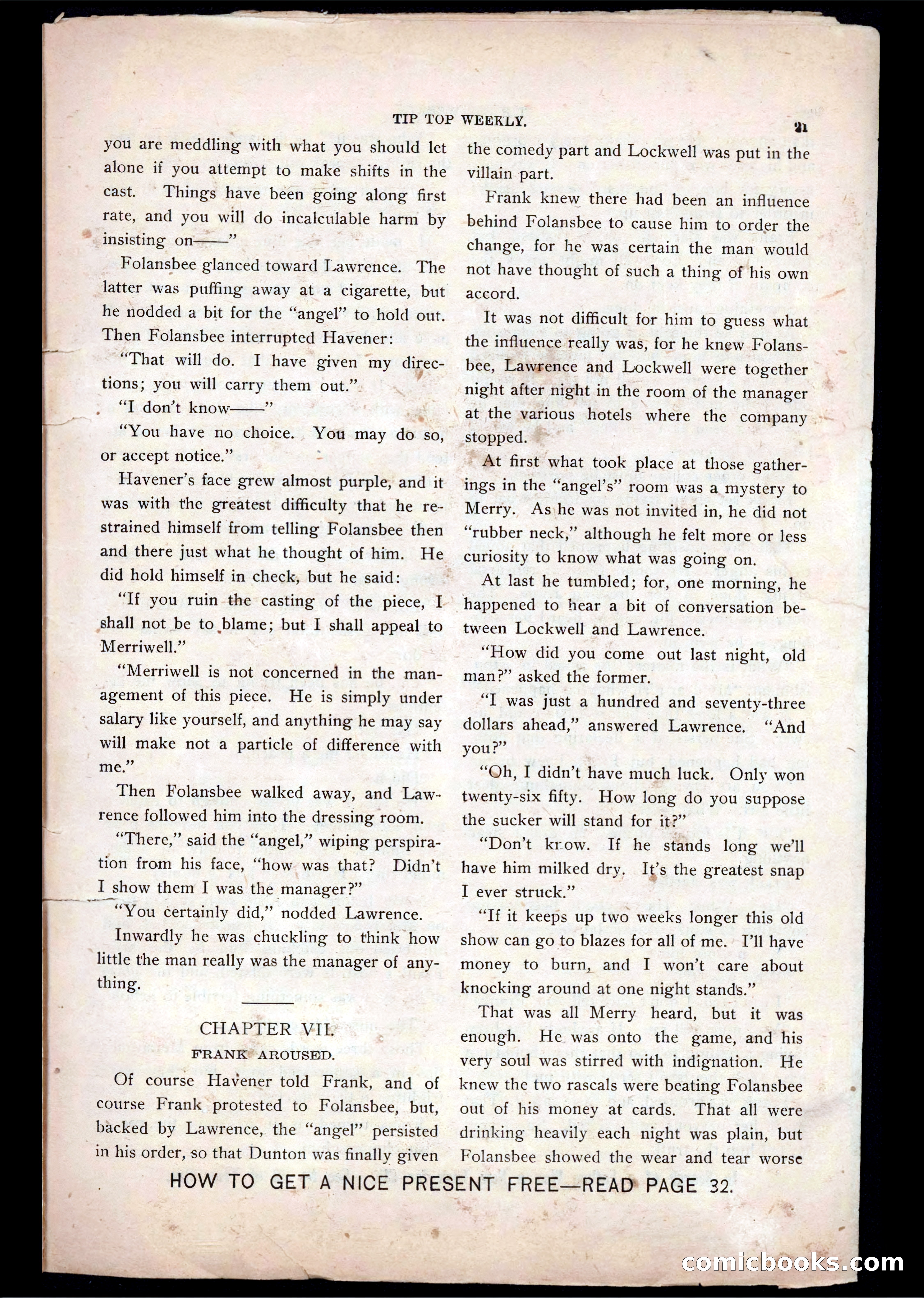 Frank Merriwell's Fame — page 23 of 39