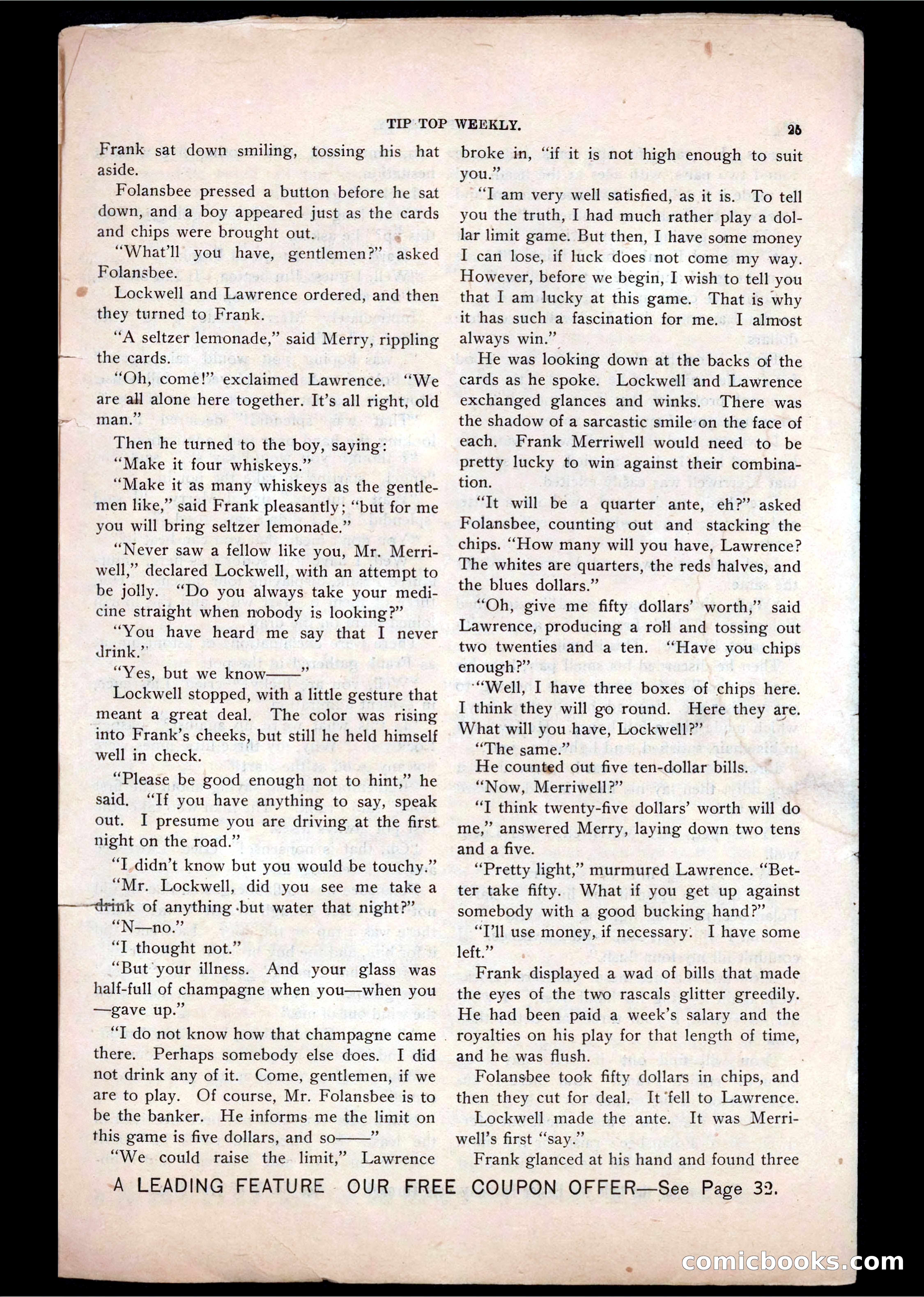 Frank Merriwell's Fame — page 27 of 39