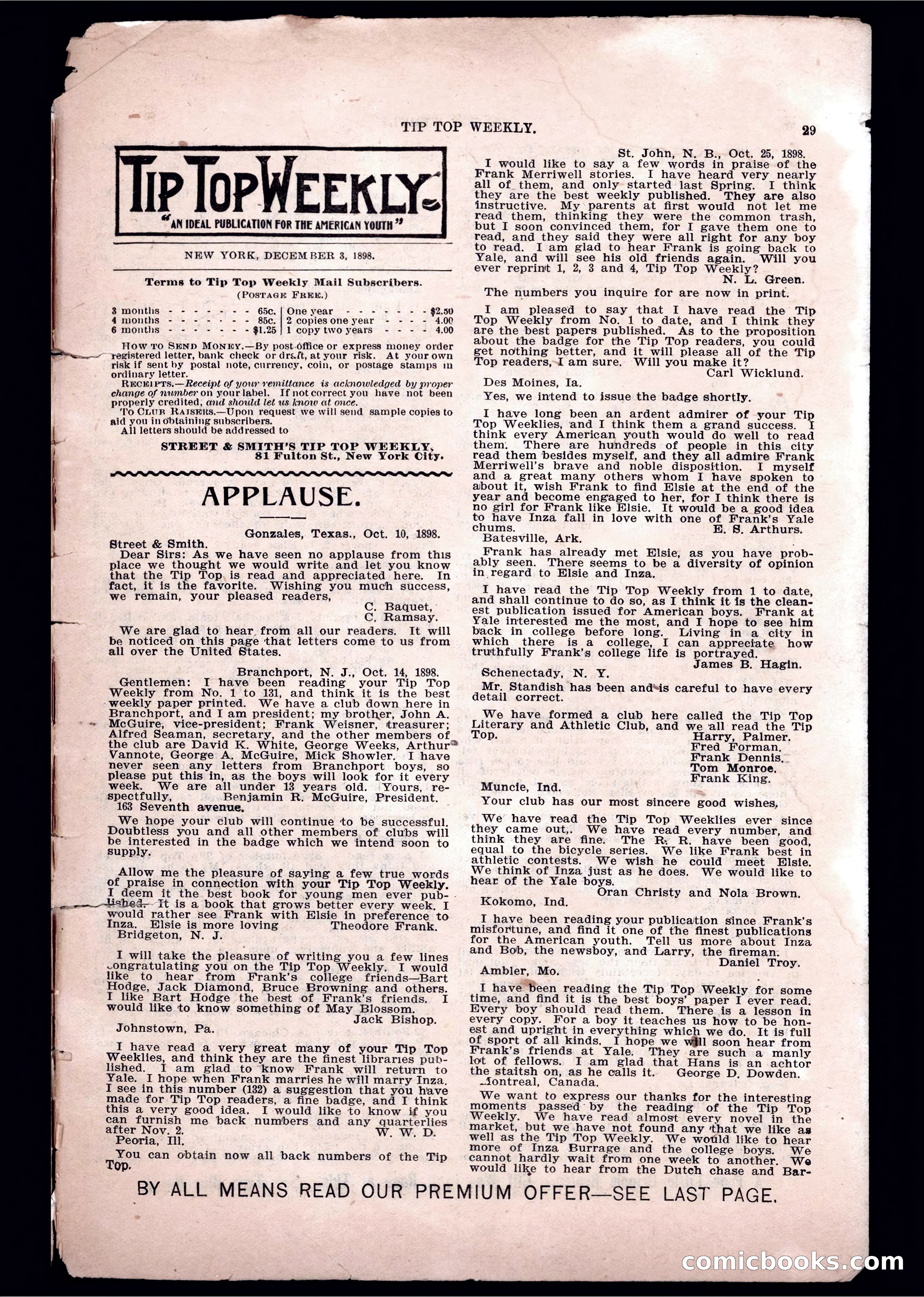 Frank Merriwell's Fame — page 31 of 39