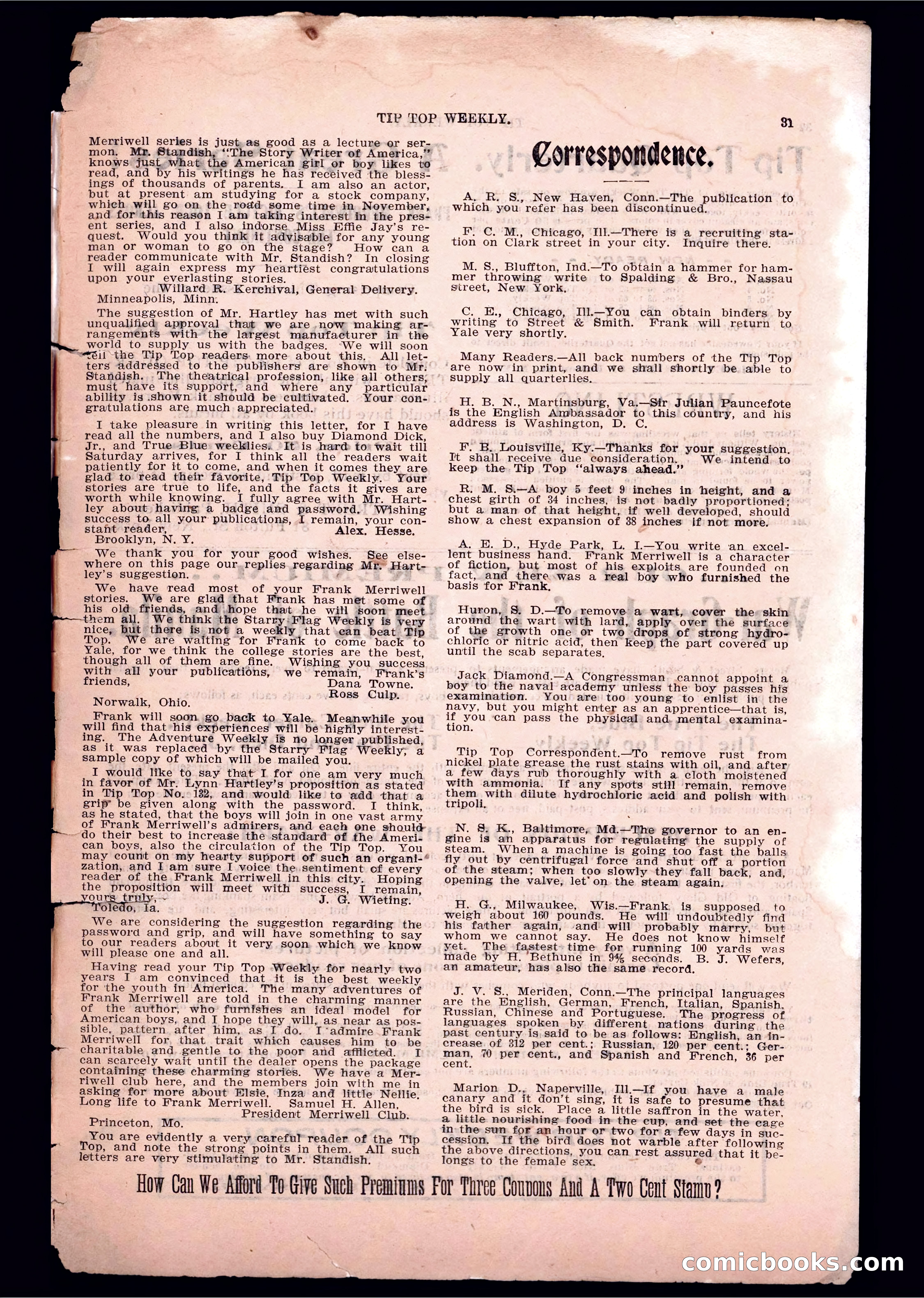 Frank Merriwell's Fame — page 33 of 39