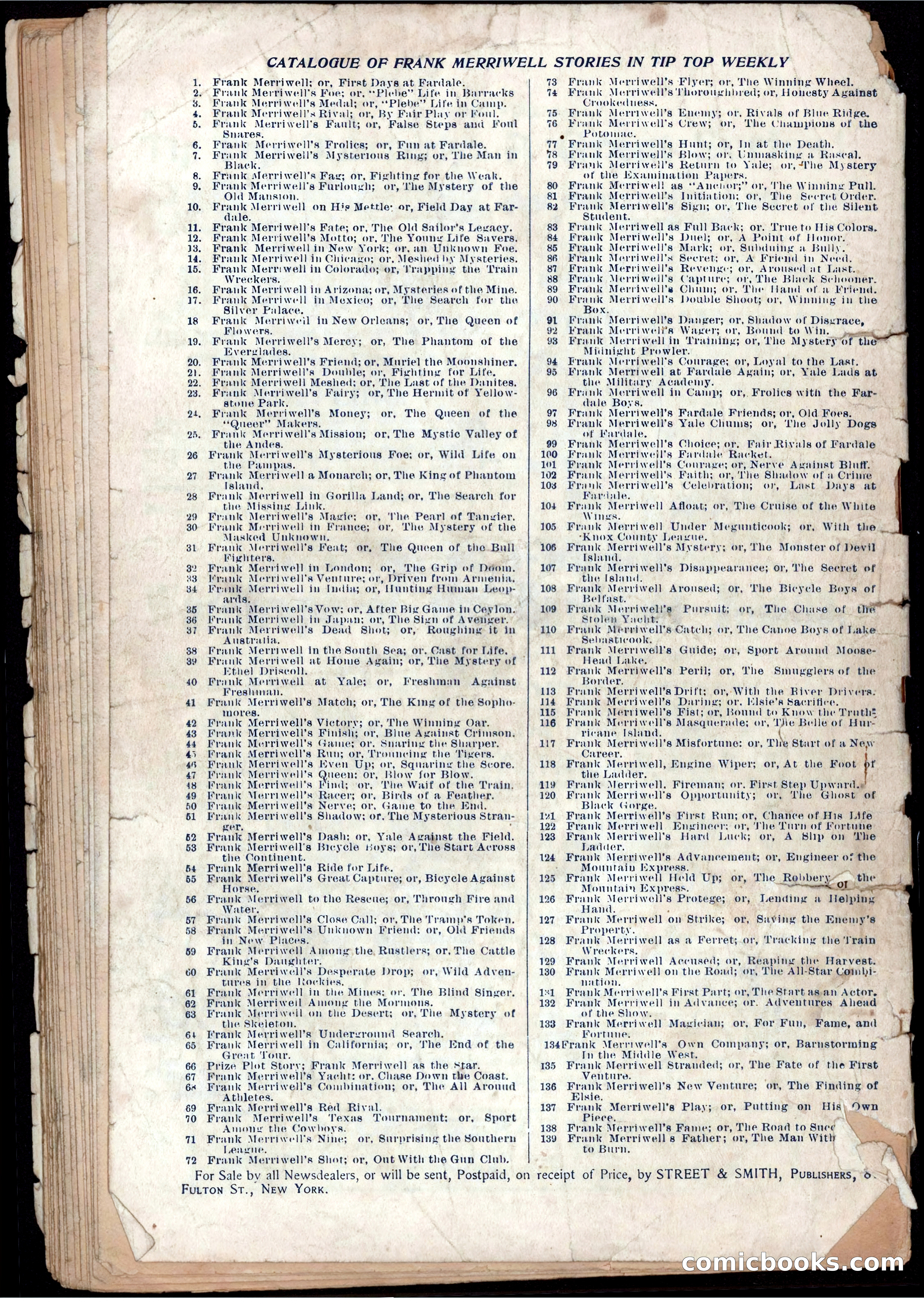 Frank Merriwell's Fame — page 36 of 39