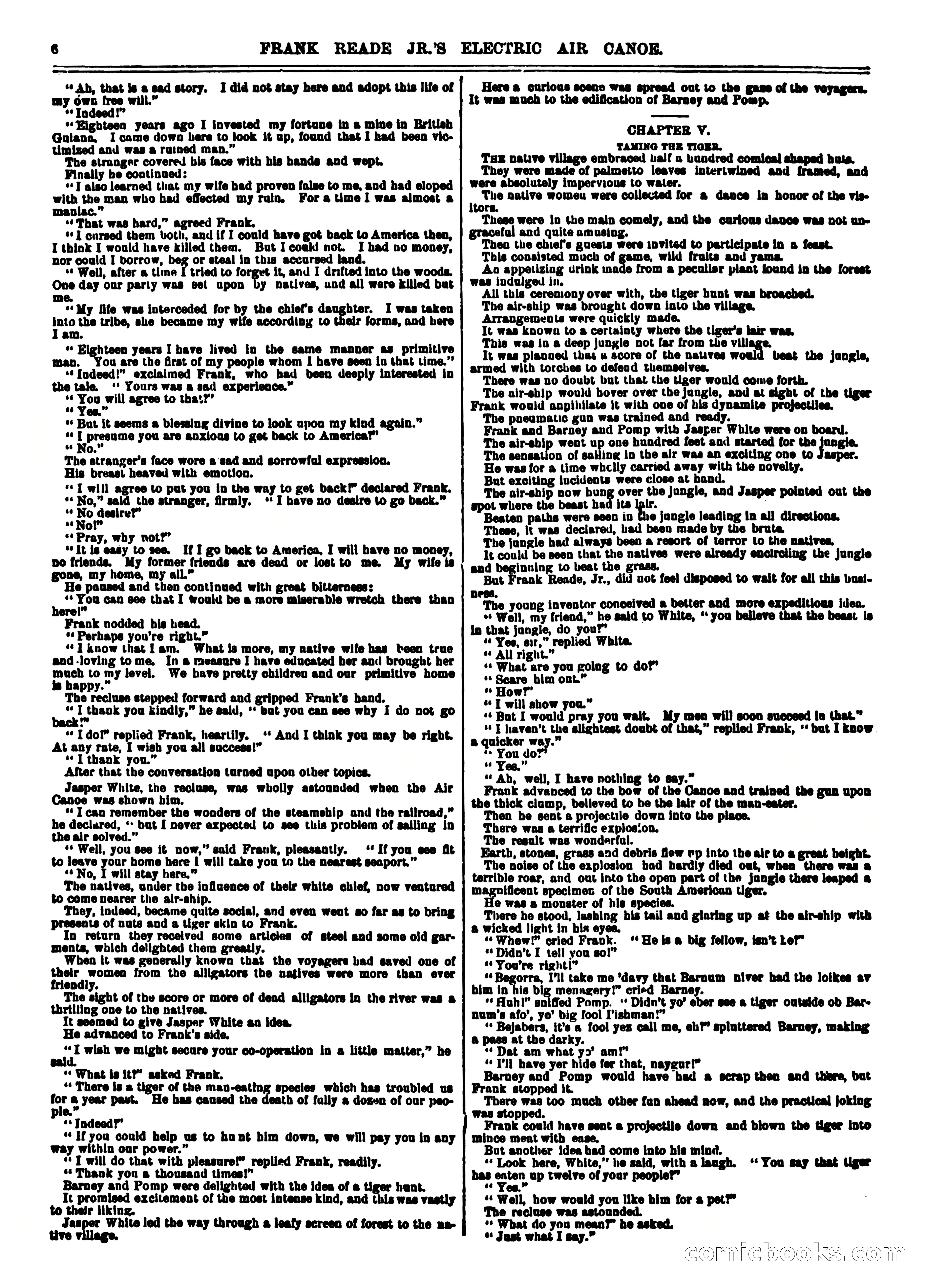 Frank Reade Library, No. 15 — page 6 of 16