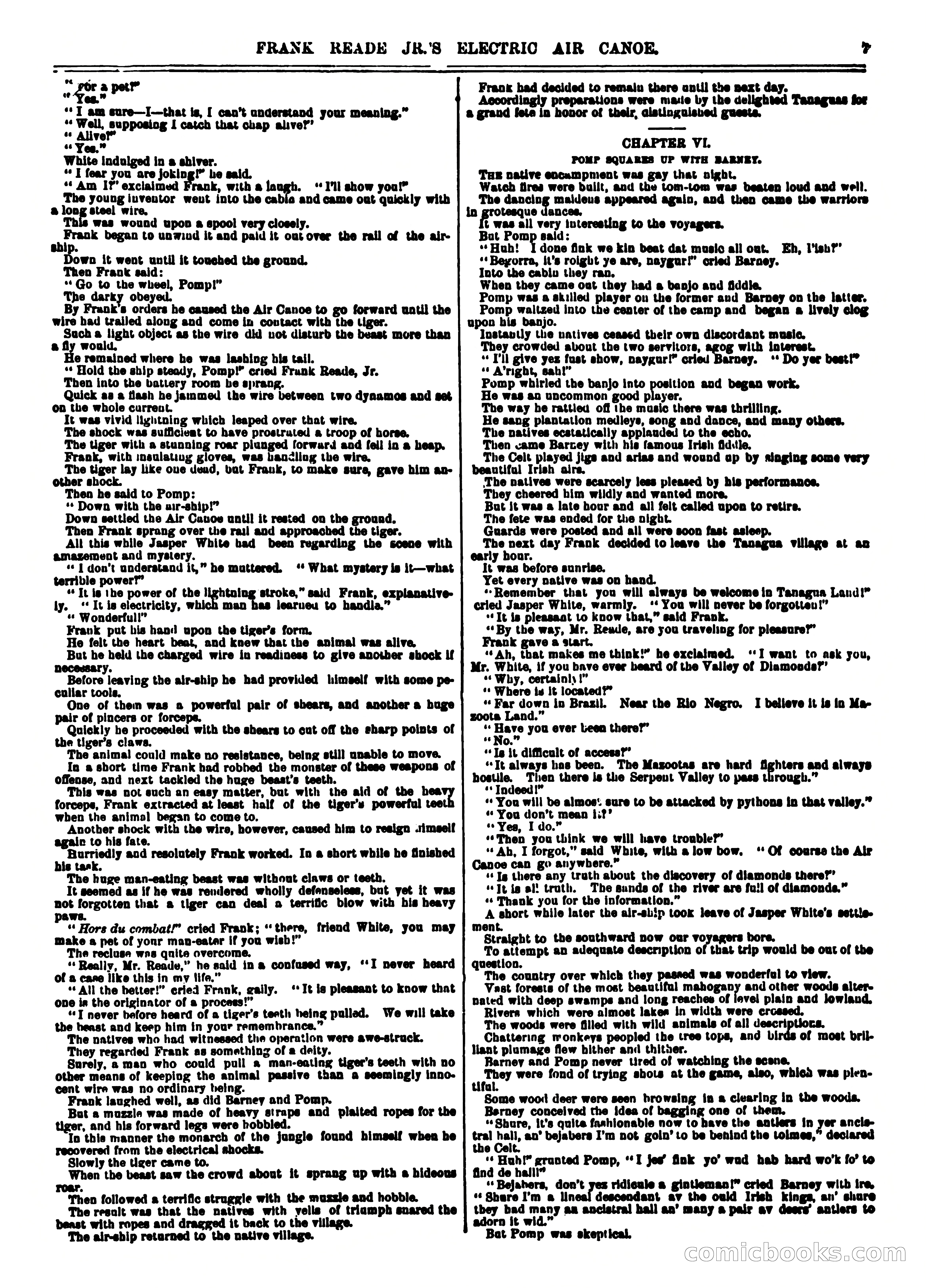 Frank Reade Library, No. 15 — page 7 of 16