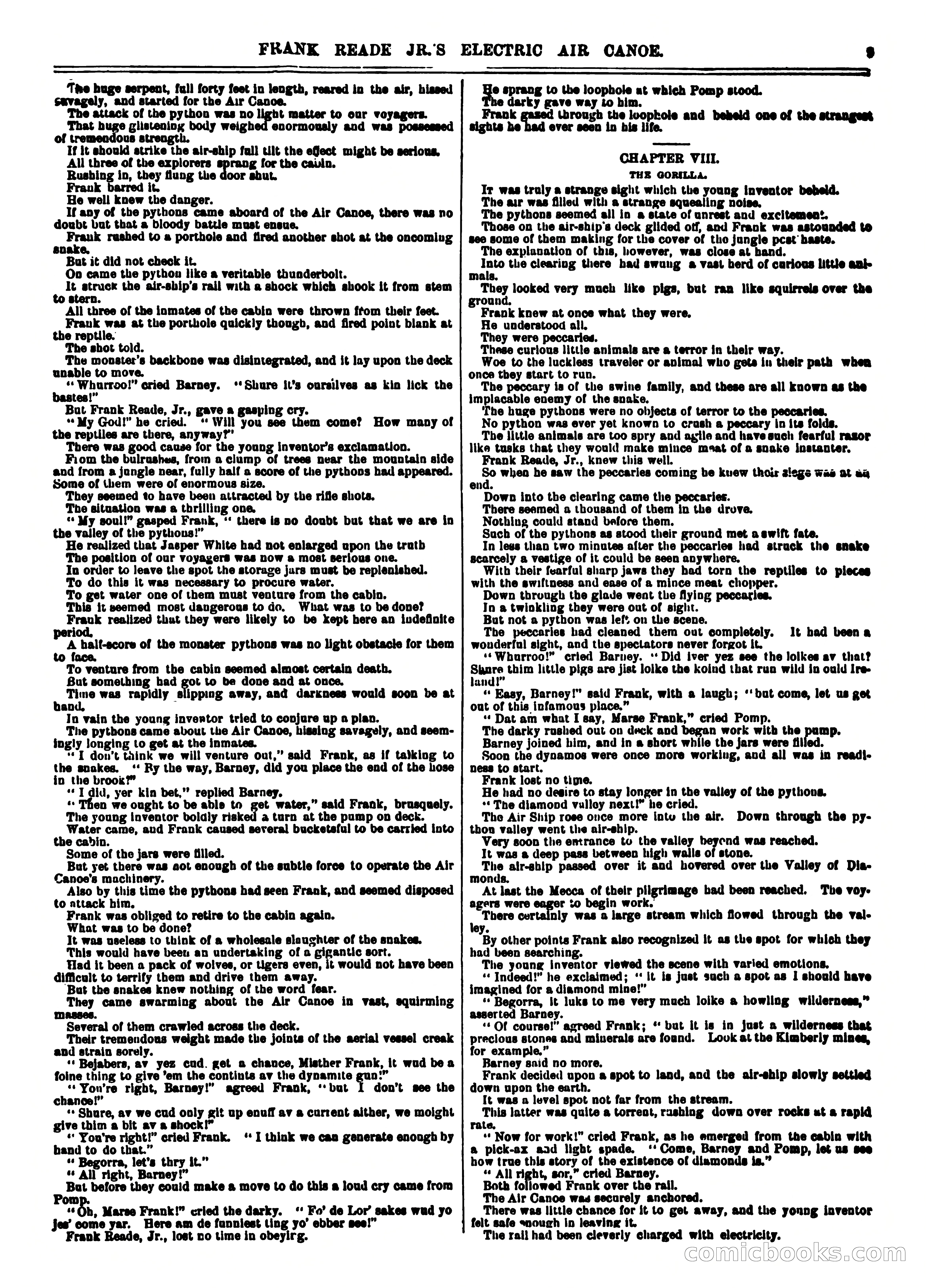 Frank Reade Library, No. 15 — page 9 of 16