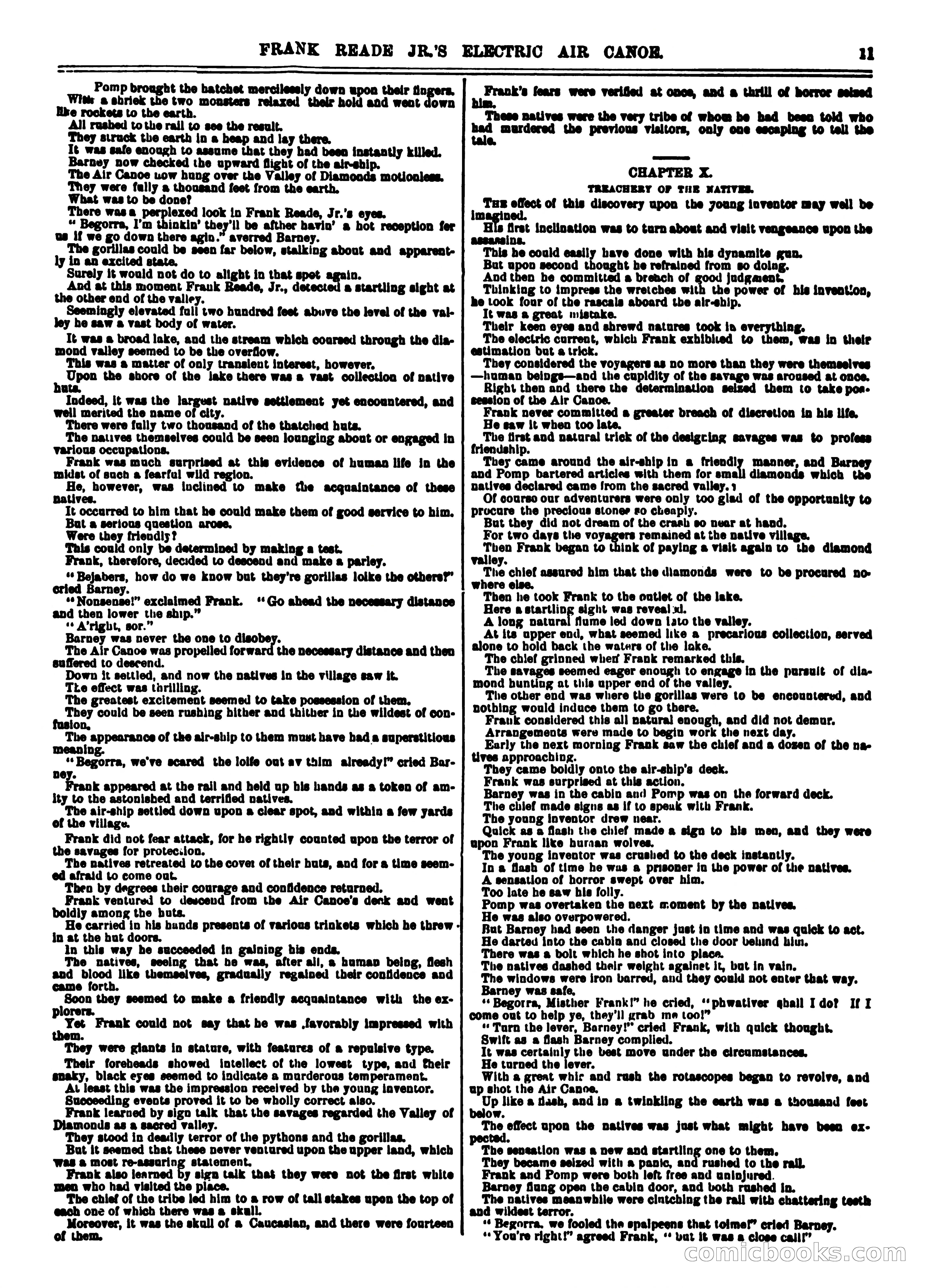 Frank Reade Library, No. 15 — page 11 of 16
