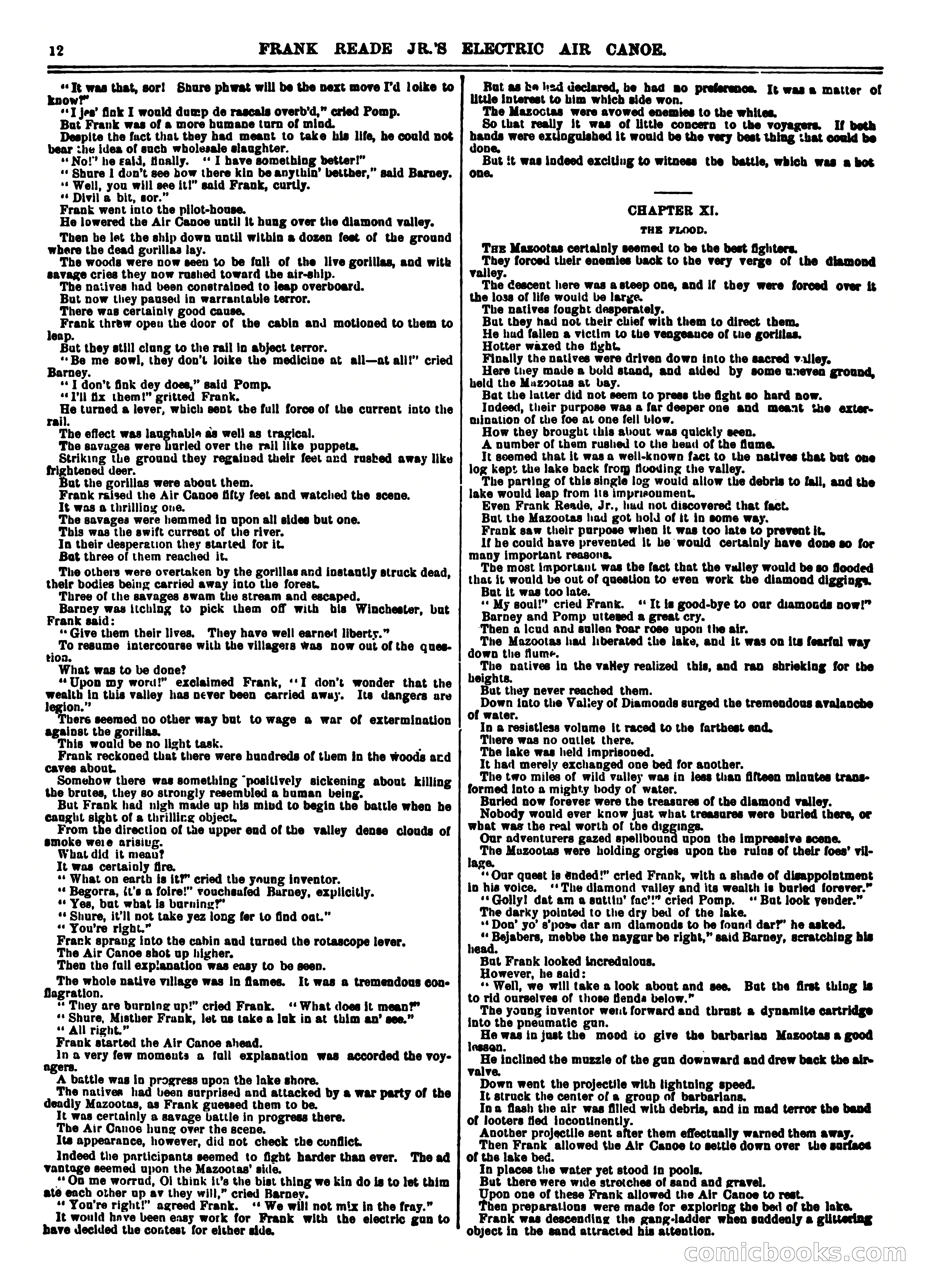 Frank Reade Library, No. 15 — page 12 of 16