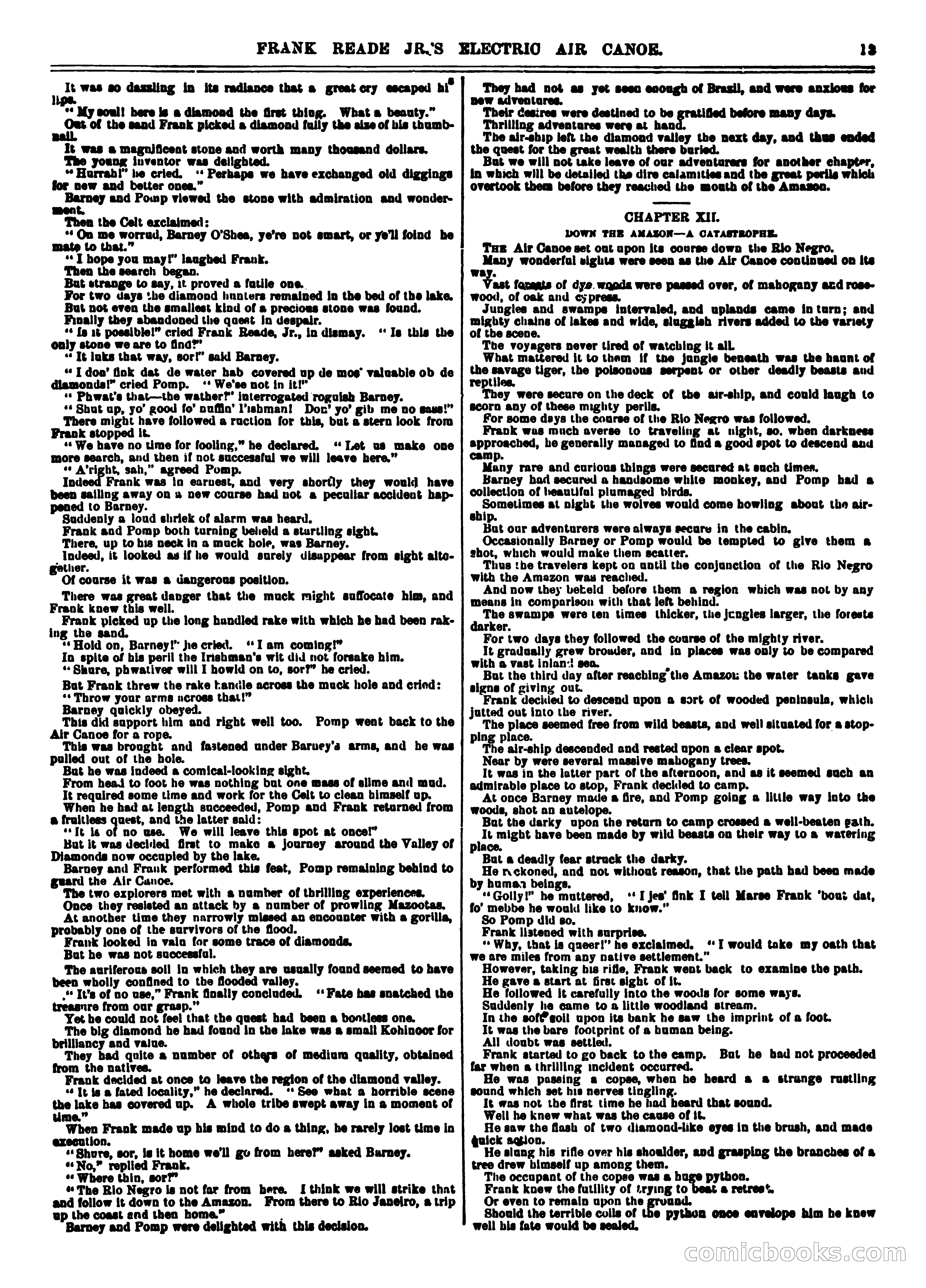 Frank Reade Library, No. 15 — page 13 of 16