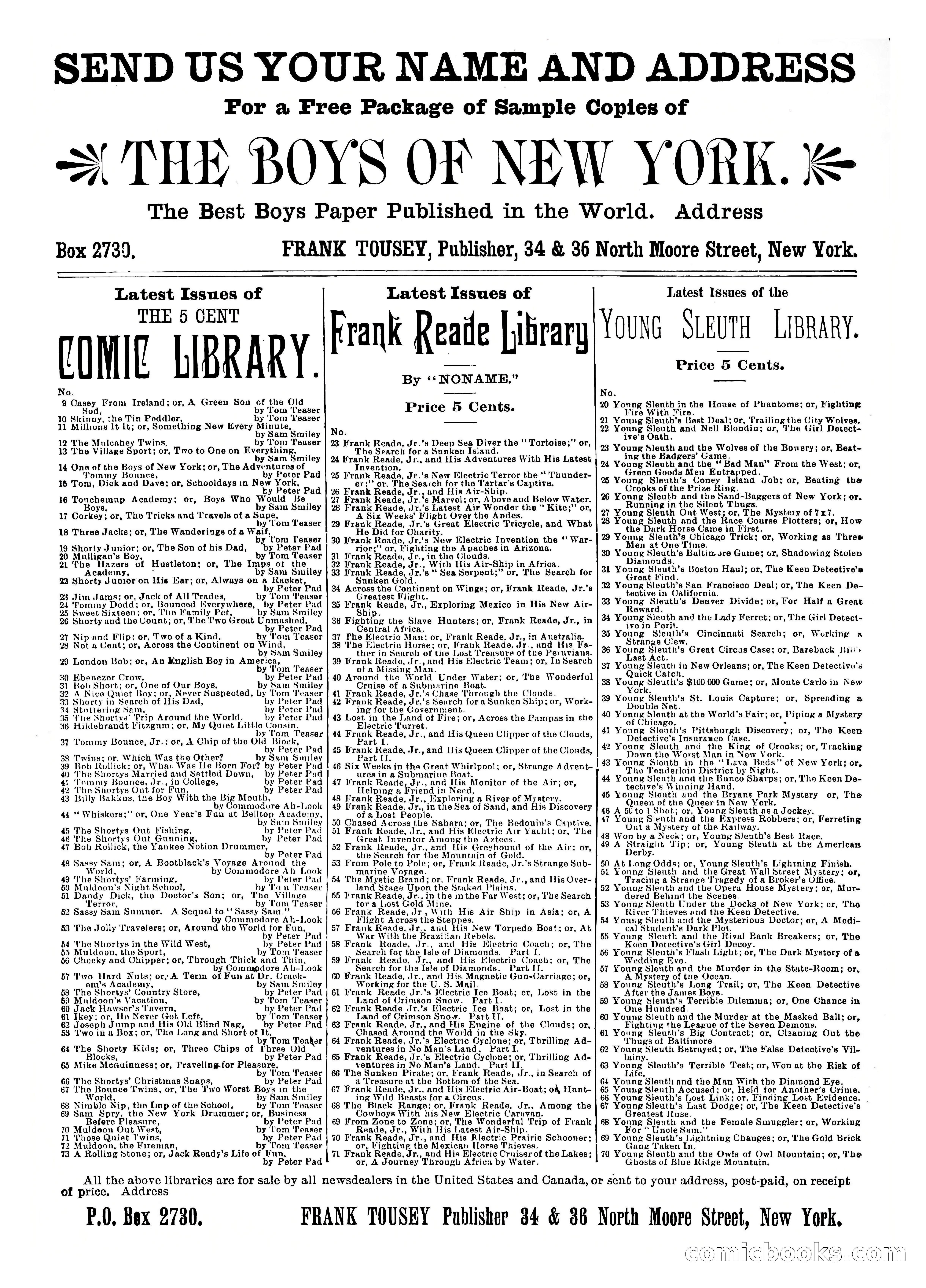 Frank Reade Library No. 73: Six Weeks in the Clouds — page 16 of 400