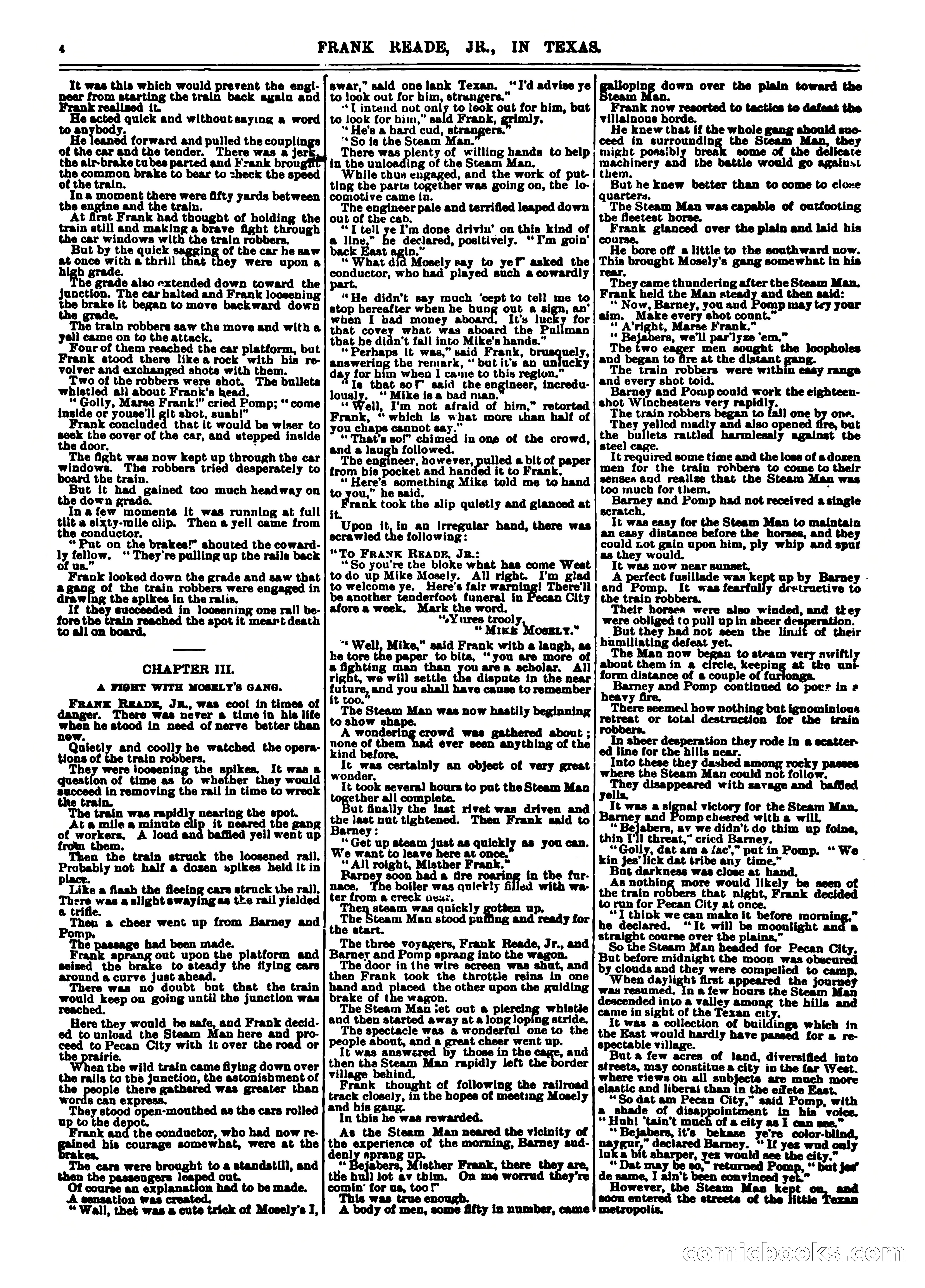 Frank Reade Library, Vol. VIII, No. 191 — page 4 of 16