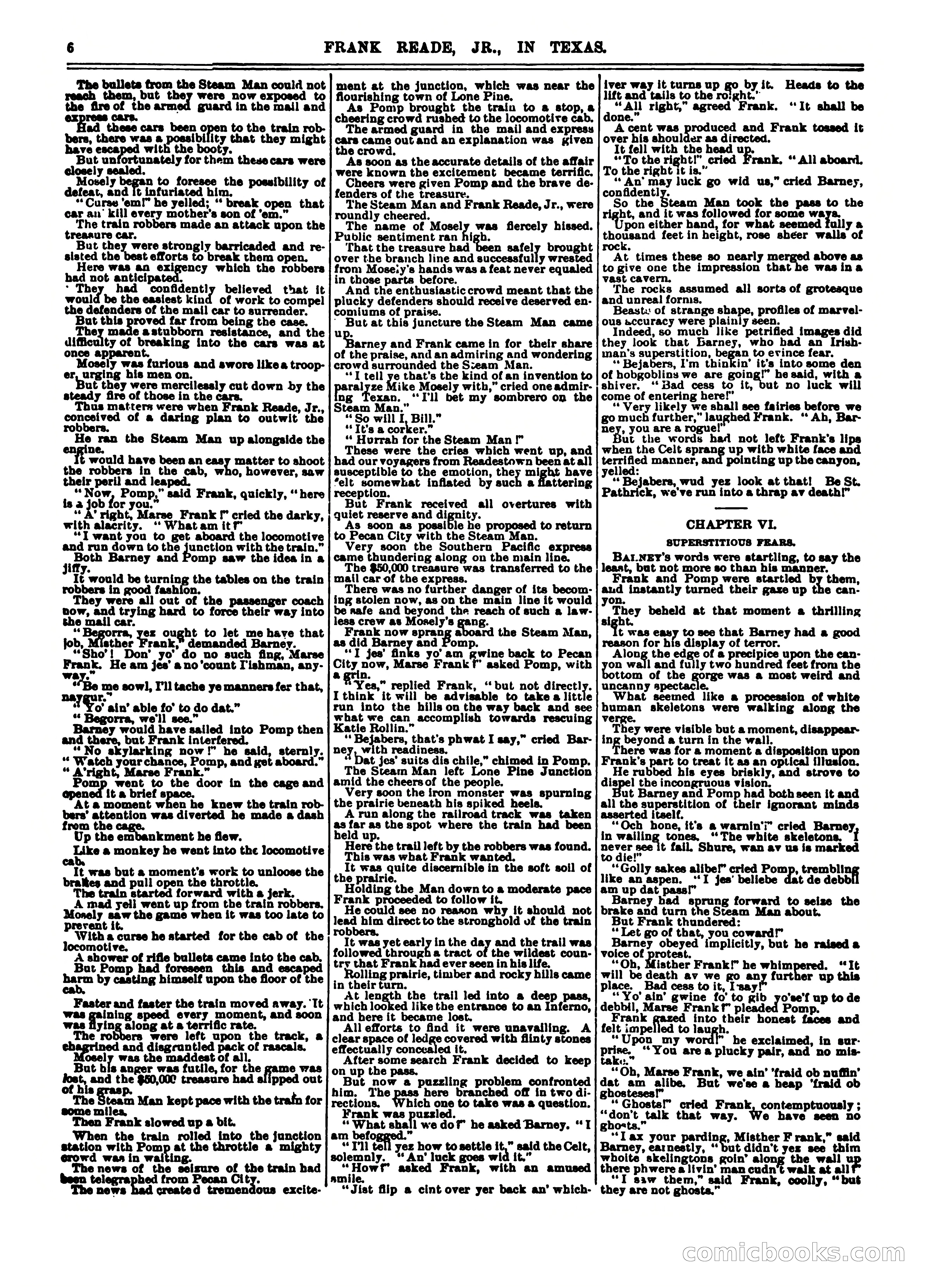 Frank Reade Library, Vol. VIII, No. 191 — page 6 of 16