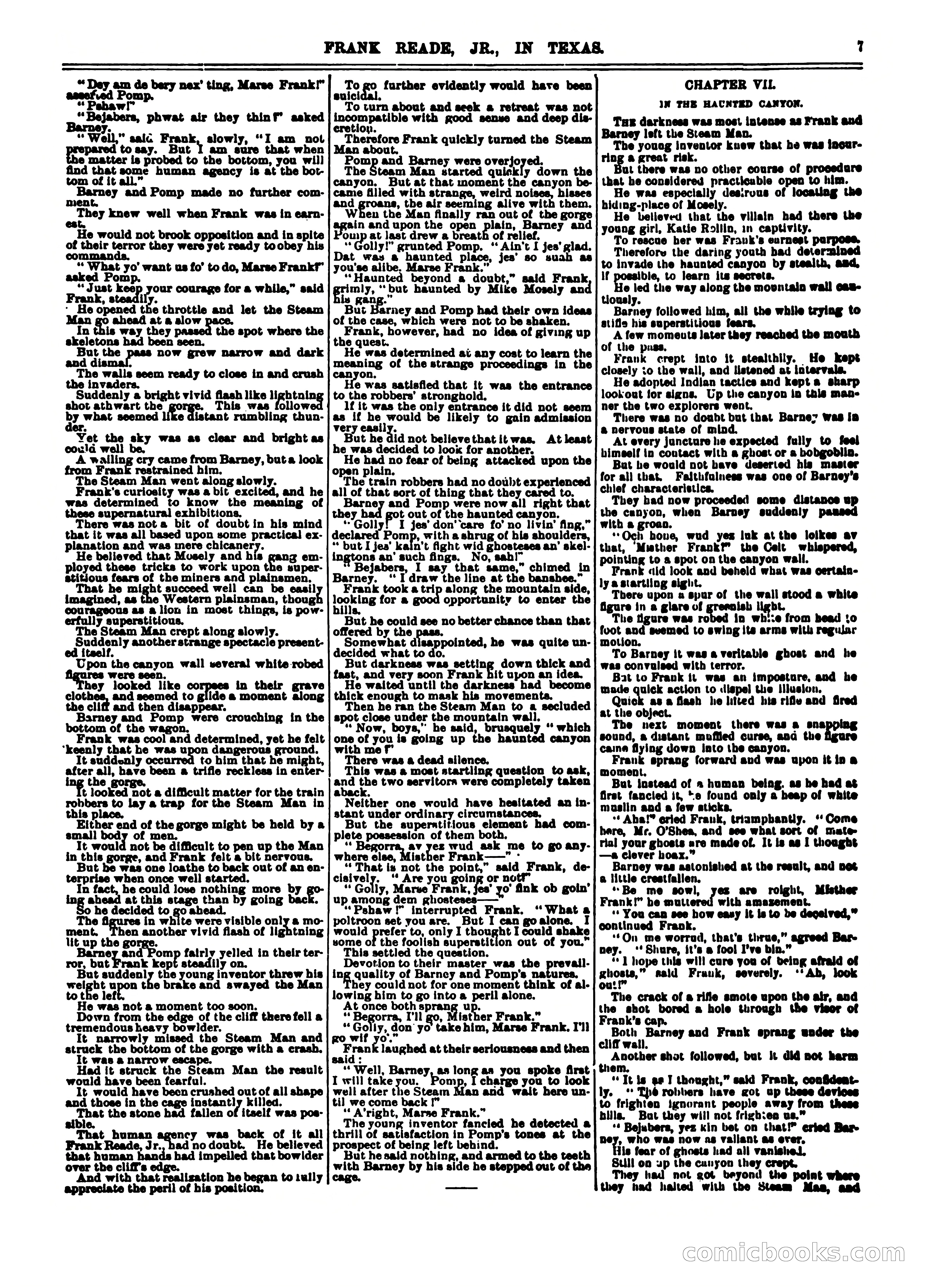 Frank Reade Library, Vol. VIII, No. 191 — page 7 of 16