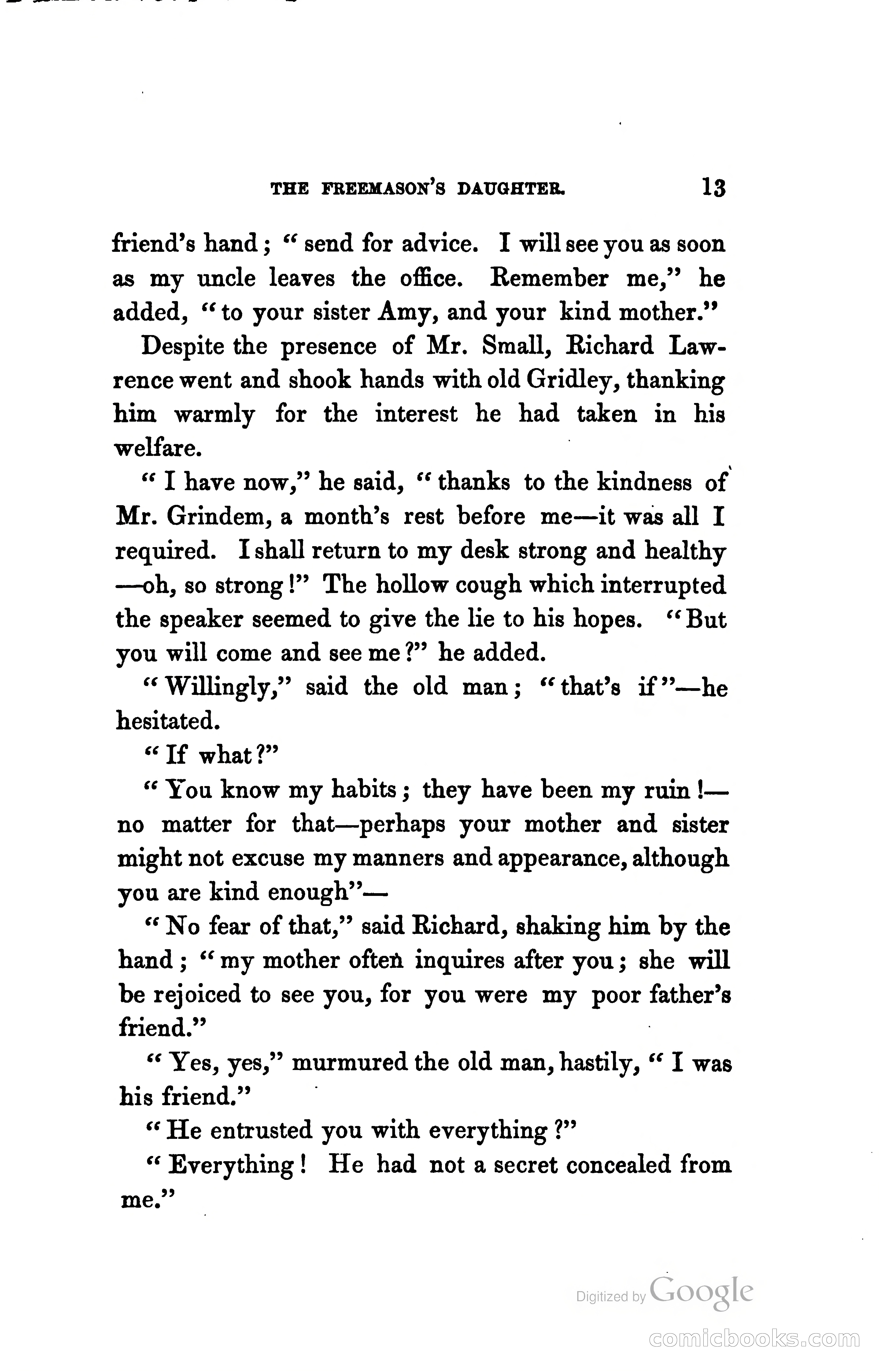 The Freemason's Daughter: A Novel — page 22 of 312