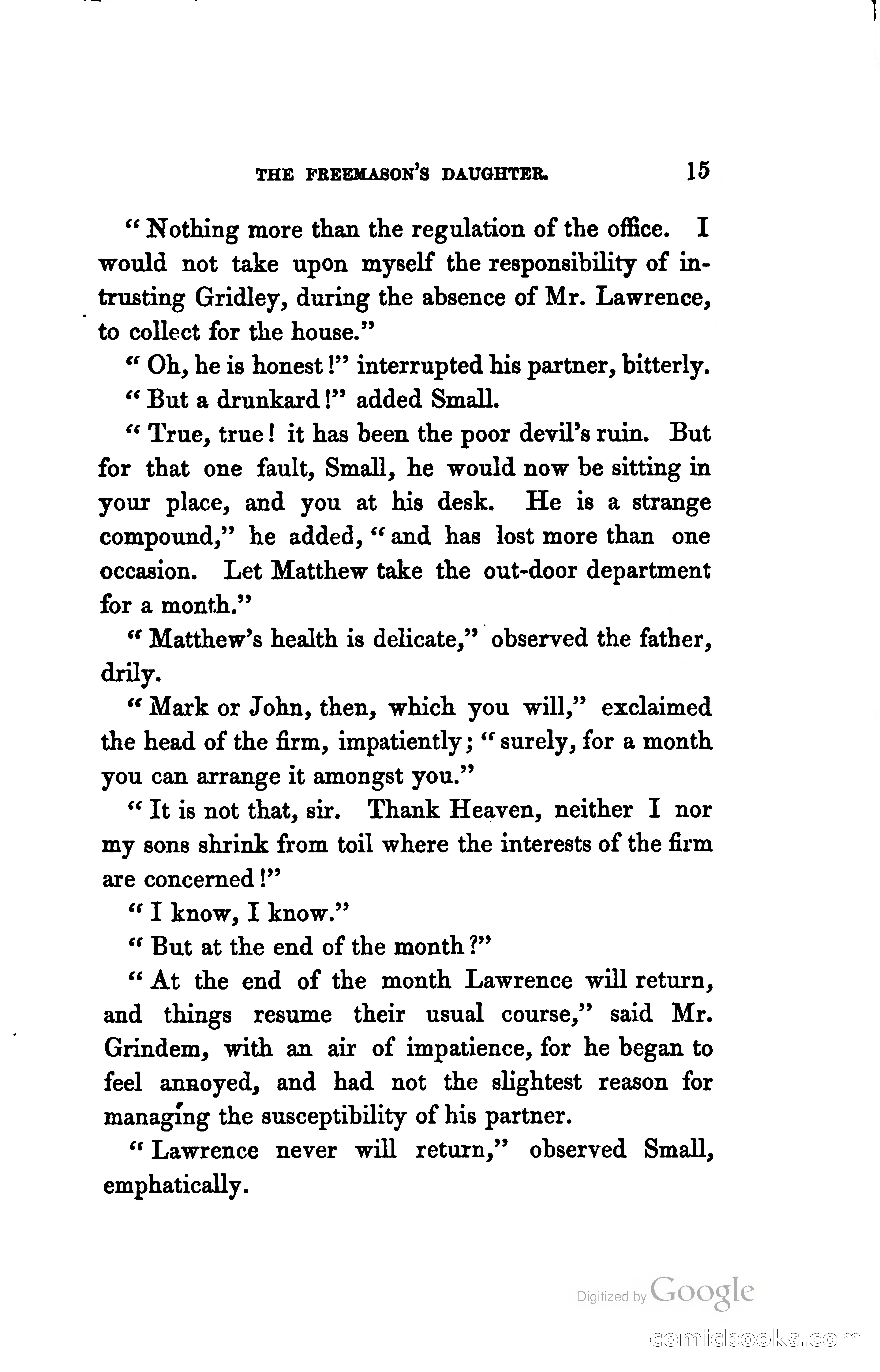 The Freemason's Daughter: A Novel — page 24 of 312