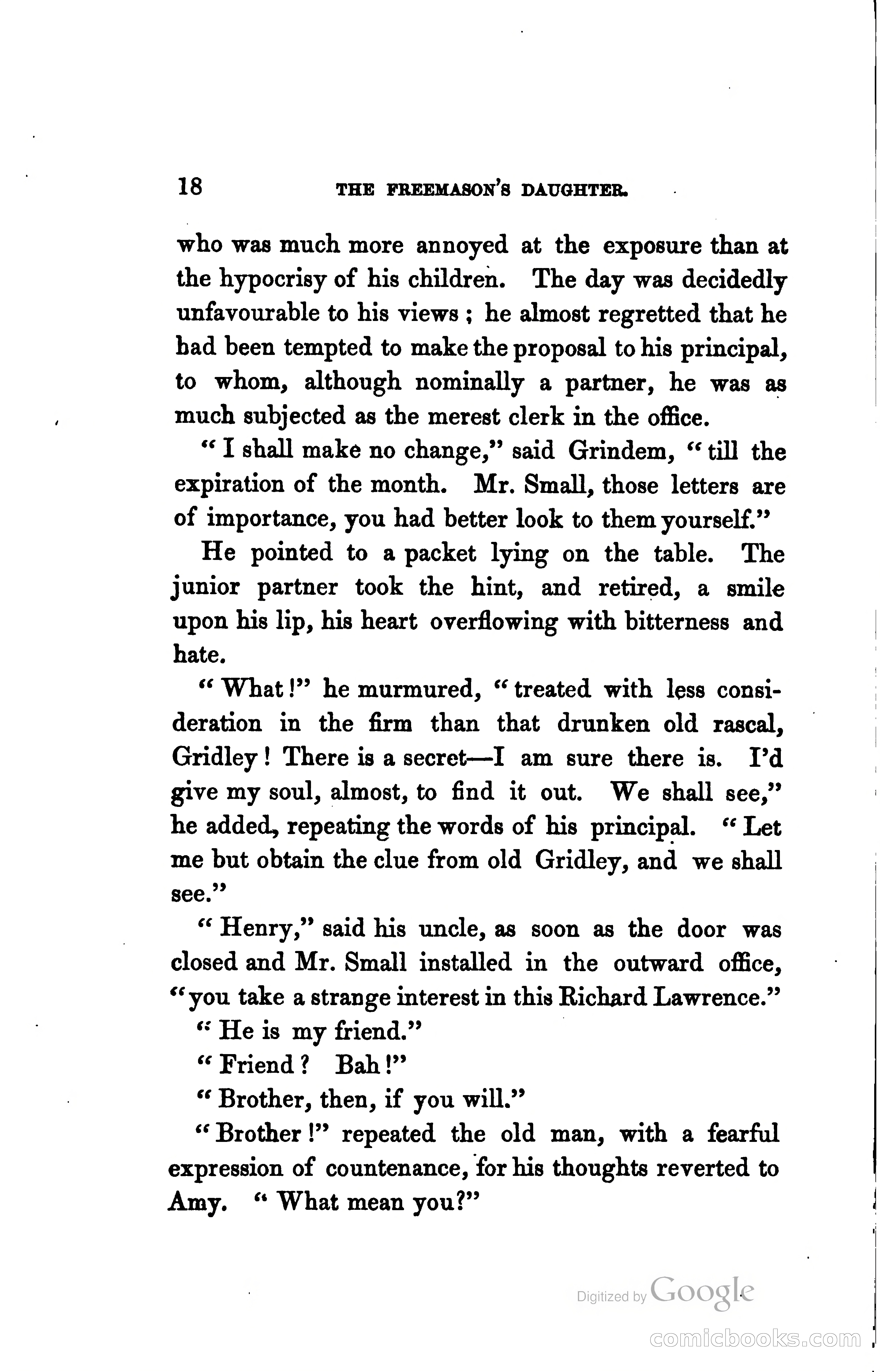 The Freemason's Daughter: A Novel — page 27 of 312