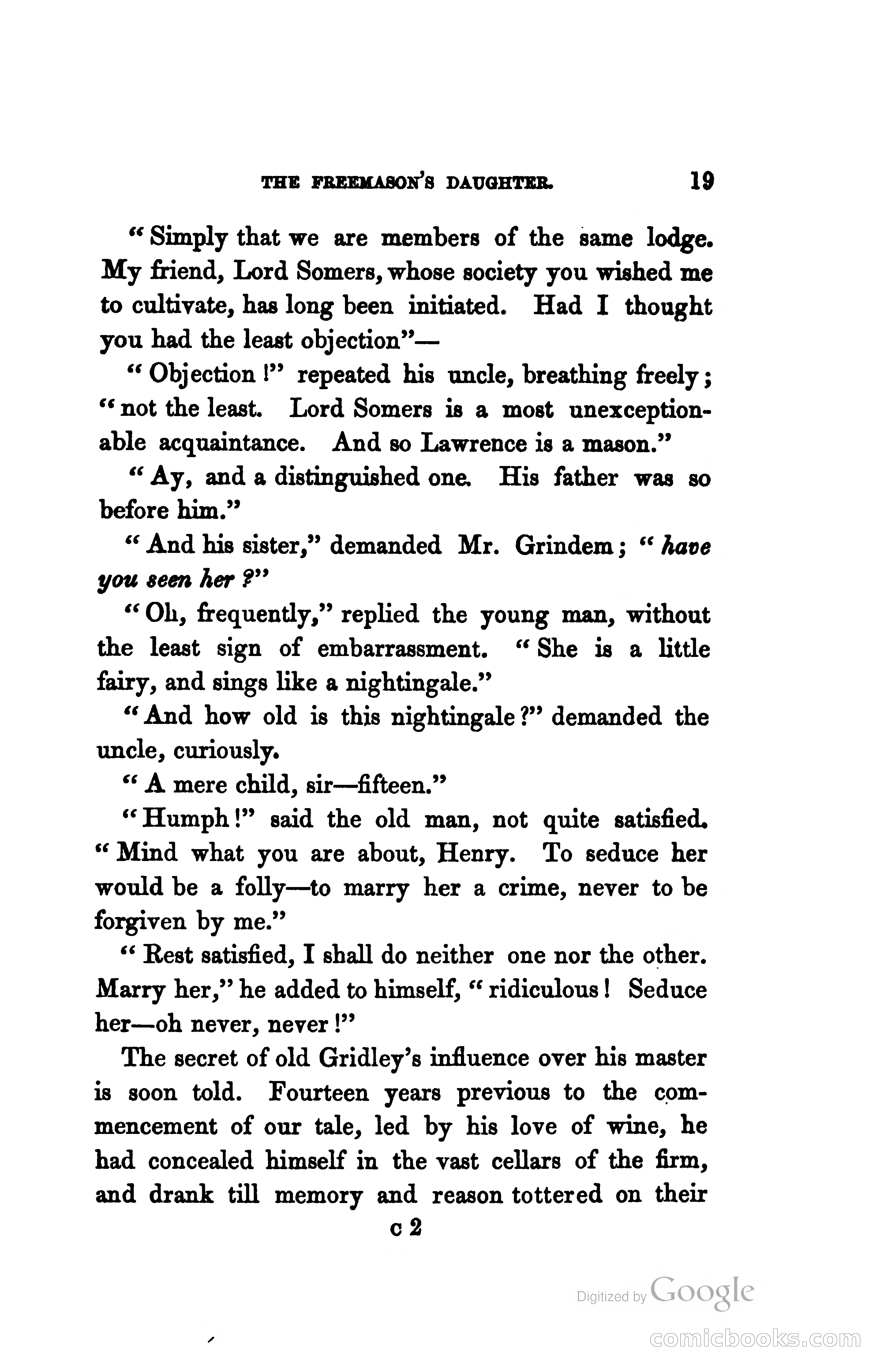 The Freemason's Daughter: A Novel — page 28 of 312