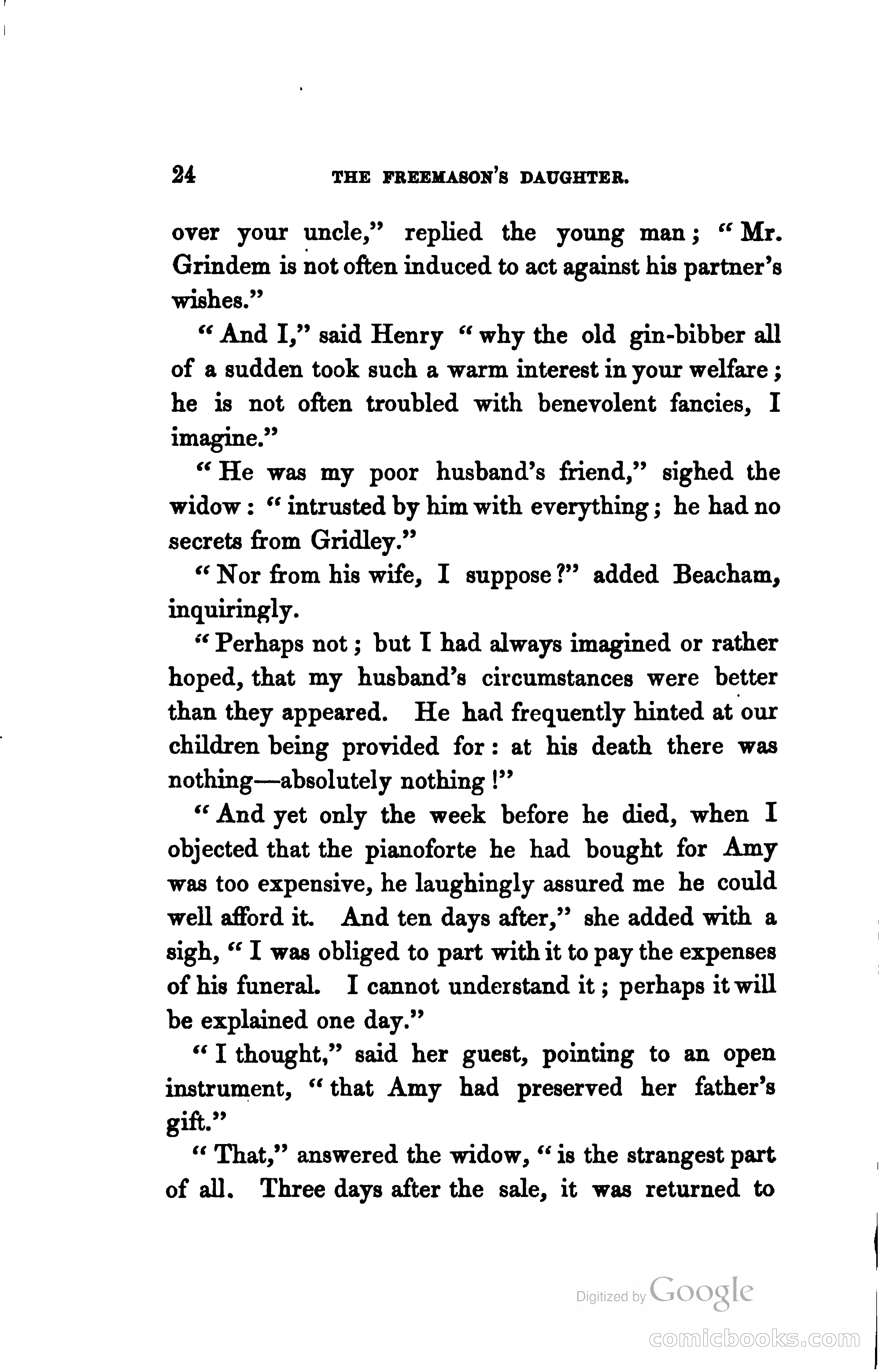 The Freemason's Daughter: A Novel — page 33 of 312