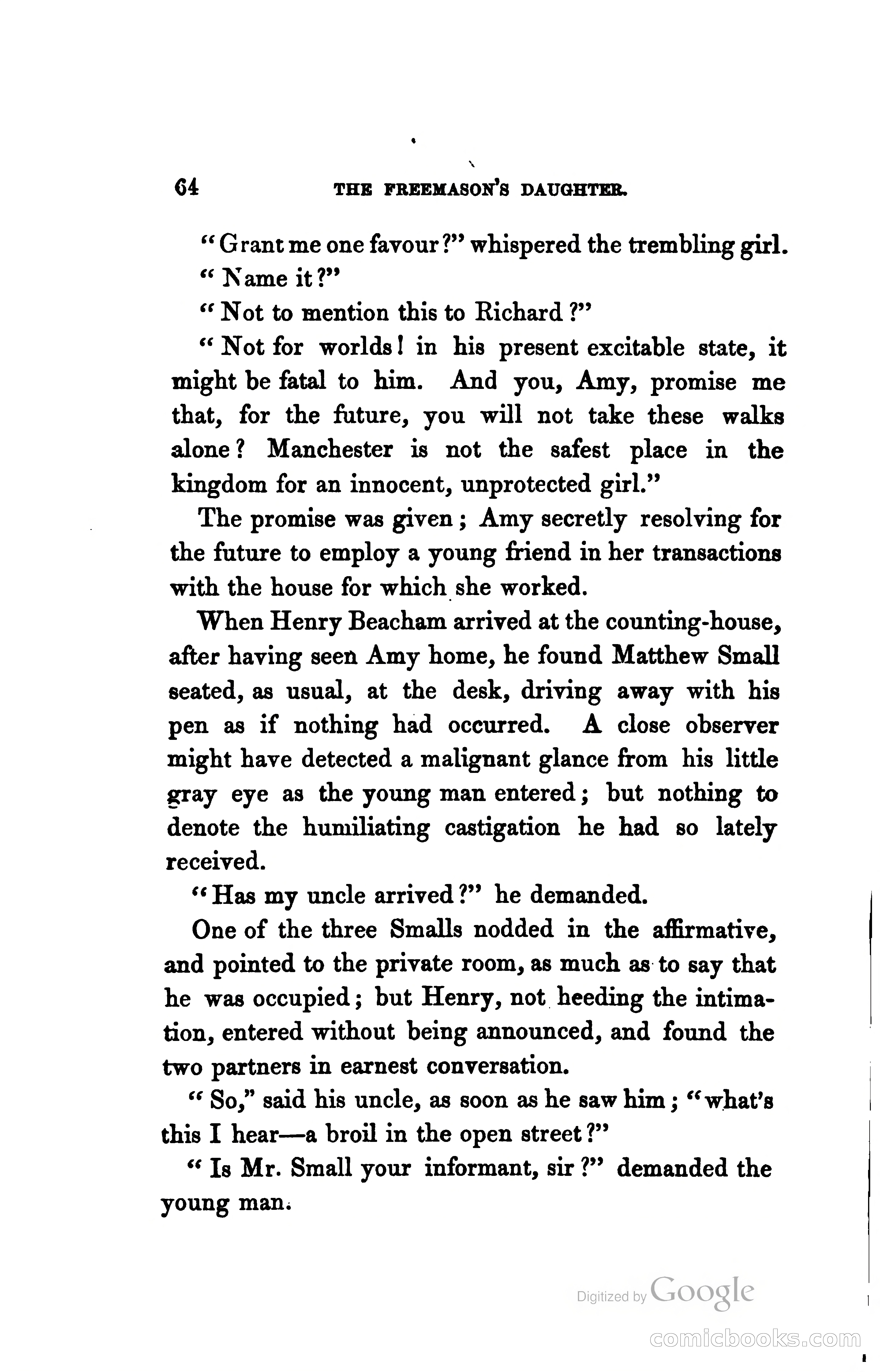 The Freemason's Daughter: A Novel — page 73 of 312