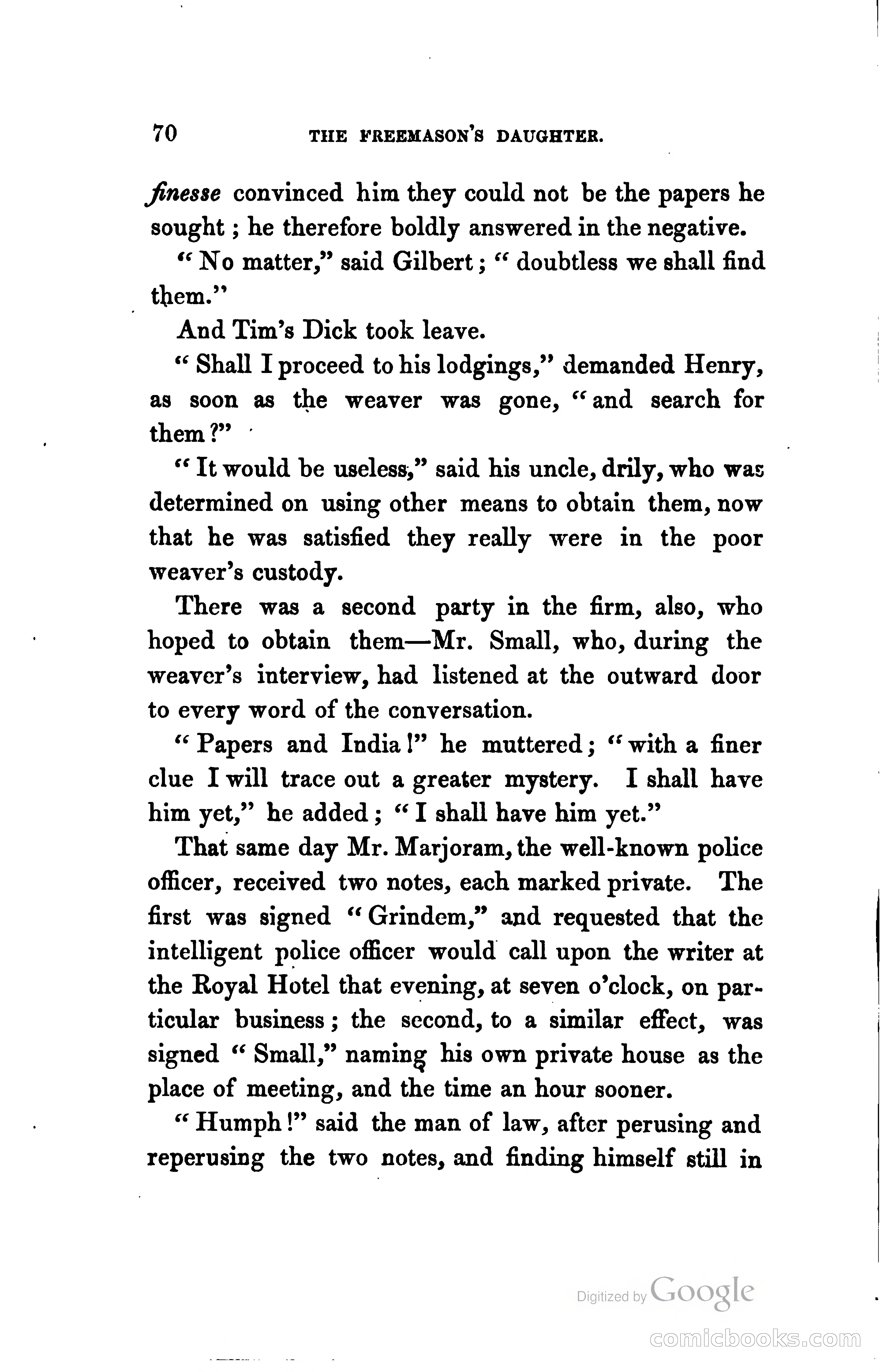 The Freemason's Daughter: A Novel — page 79 of 312