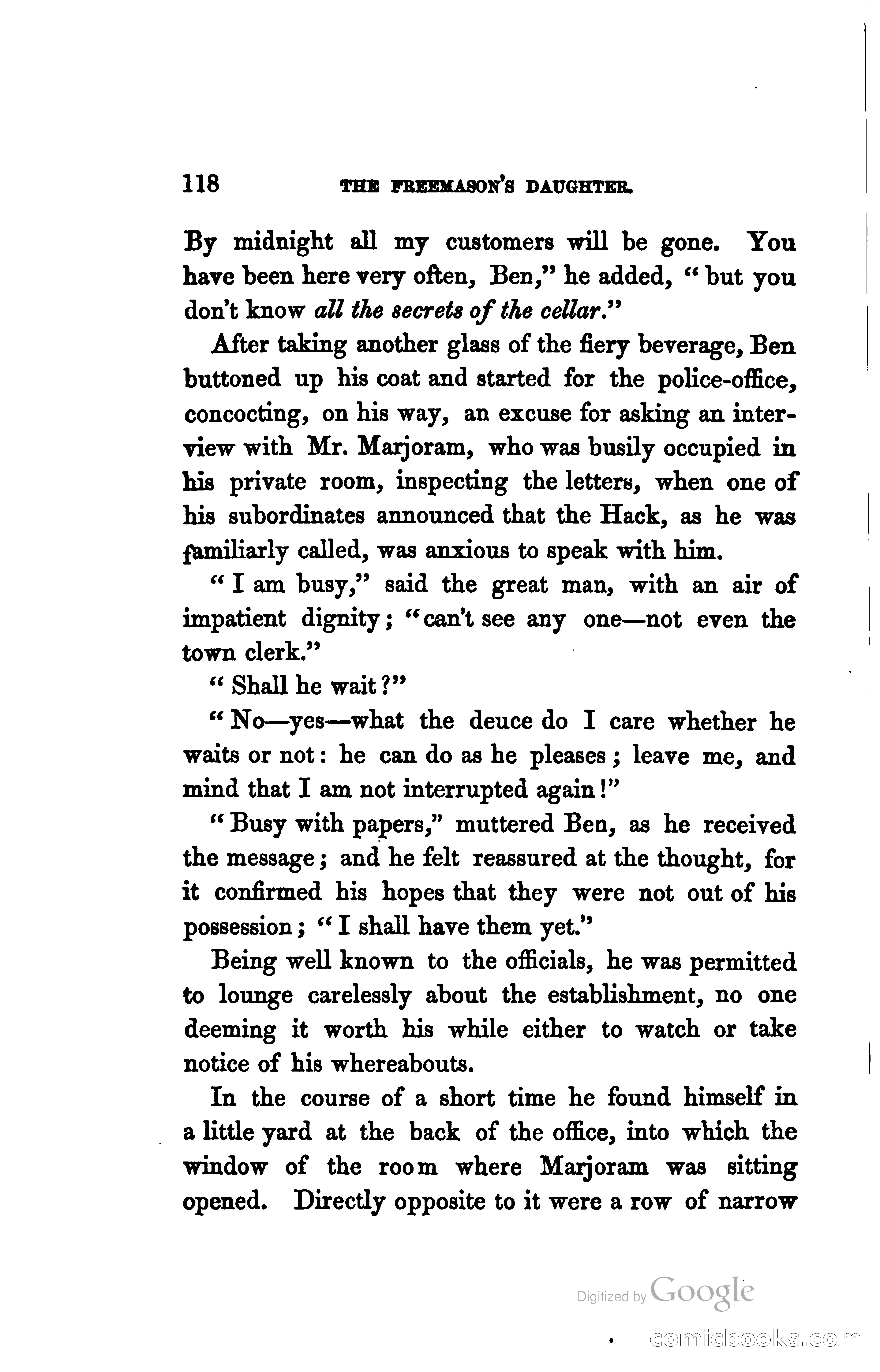 The Freemason's Daughter: A Novel — page 127 of 312