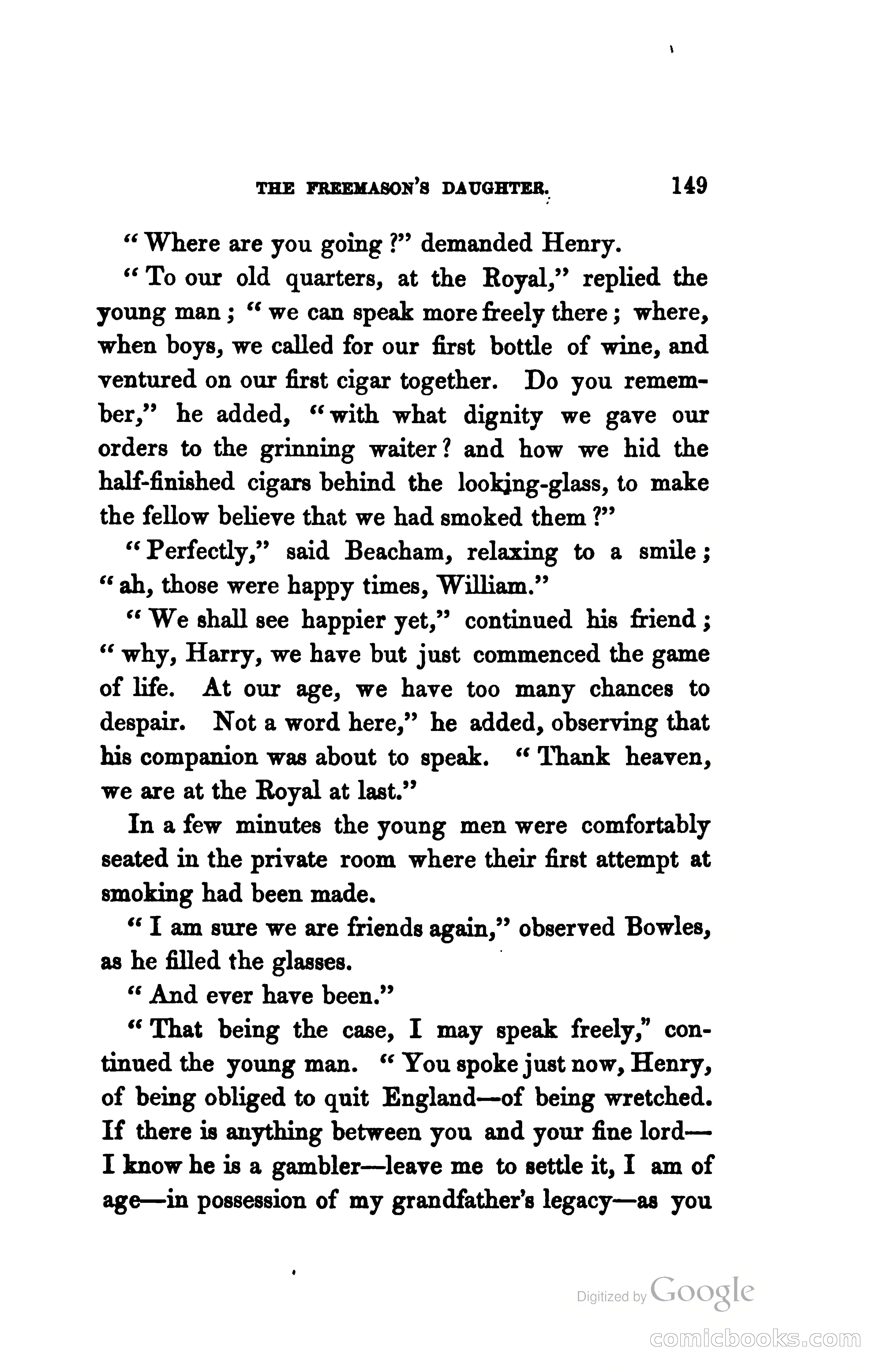 The Freemason's Daughter: A Novel — page 158 of 312