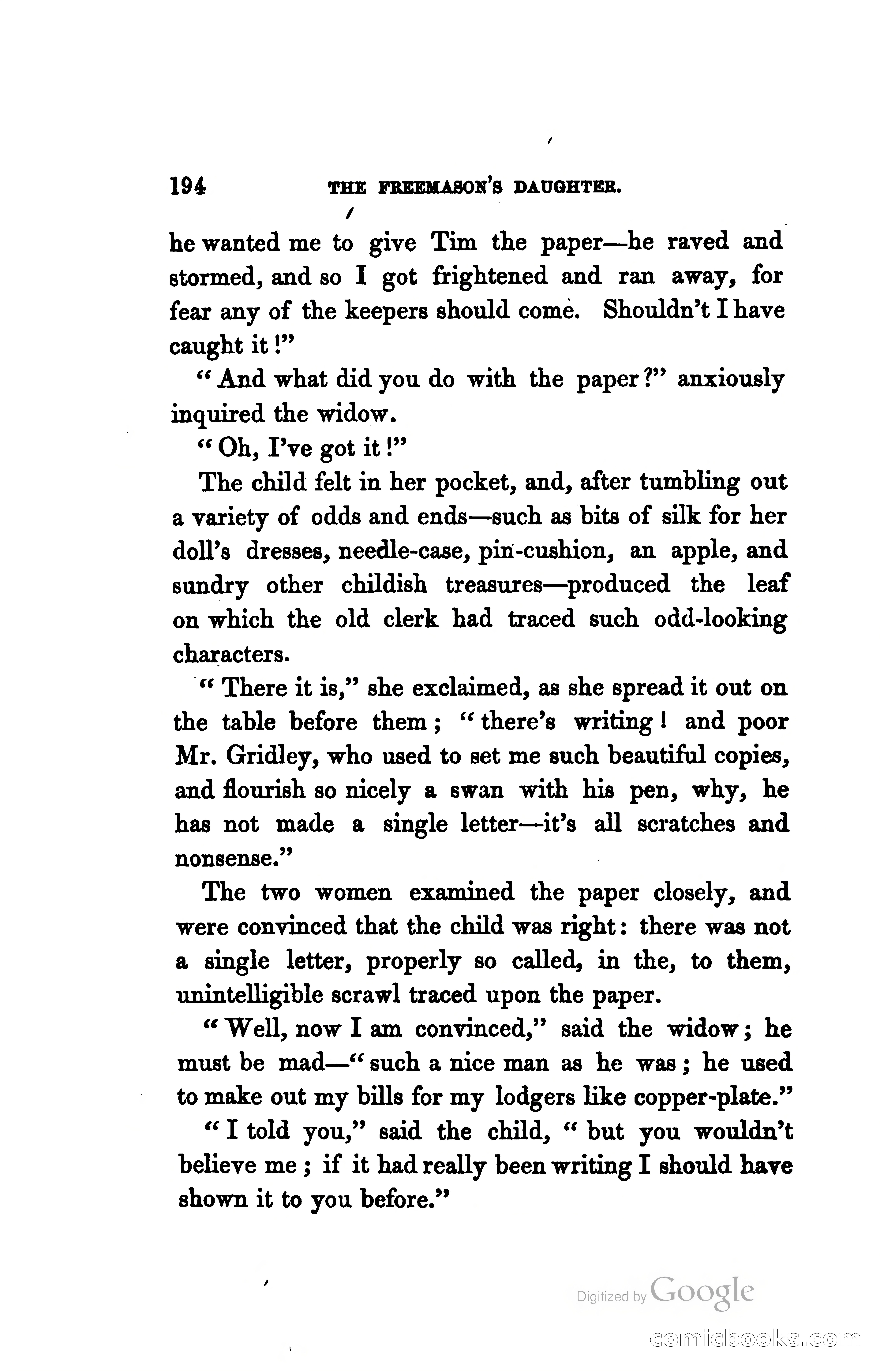 The Freemason's Daughter: A Novel — page 201 of 312